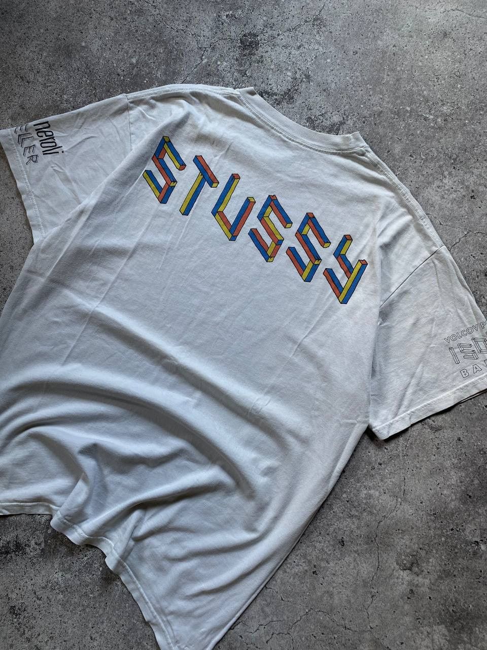 Stussy × Vintage Vintage Stussy Isoul8 Big Logo T-shirt Size US L / EU 52-54 / 3 - 7 Thumbnail