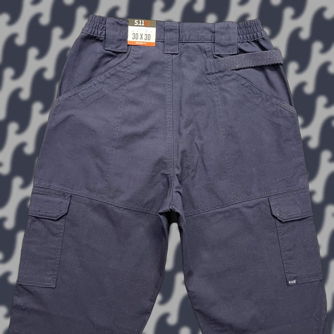Vintage VINTAGE 5.11 Tactical Pants Mens 30x30 Fire Navy Cargo Cotton Canvas Relaxed 74251 Size US 30 / EU 46 - 1 Thumbnail