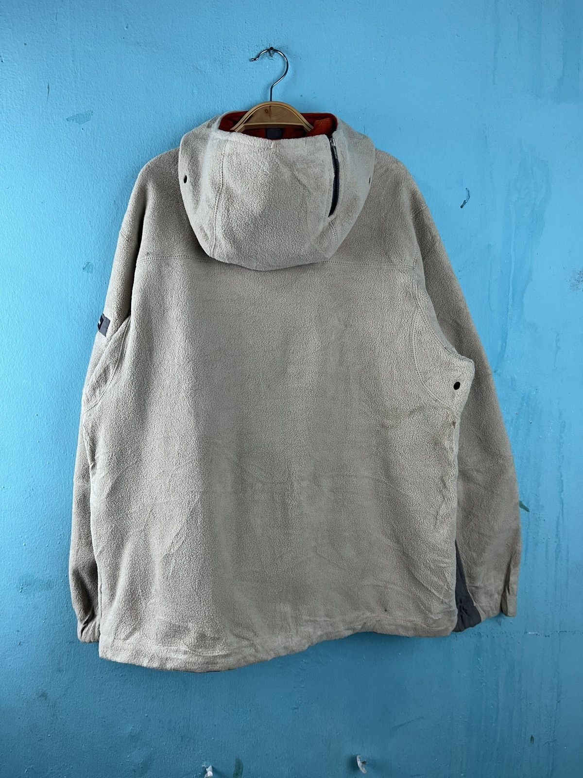 Tommy Hilfiger × Vintage Vintage Y2K Beige Tommy Hilfiger Fleece Jacket Size US S / EU 44-46 / 1 - 2 Thumbnail