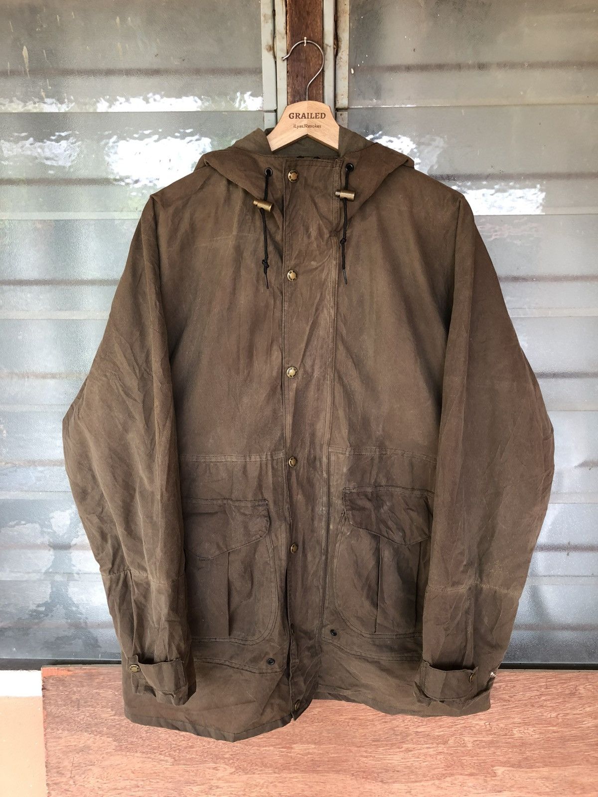 Filson Vintage CC Filson Waxed Jacket Parka Size US M / EU 48-50 / 2 - 3 Thumbnail