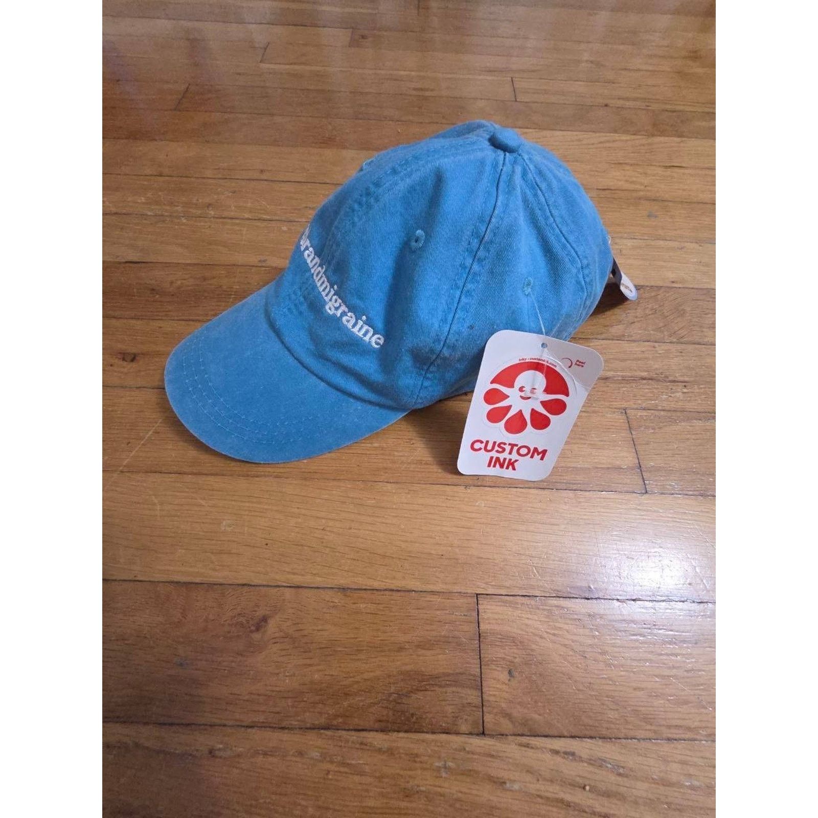 Adams Adams Hat Low OS w/inscription Blue A001289 Size ONE SIZE - 2 Thumbnail