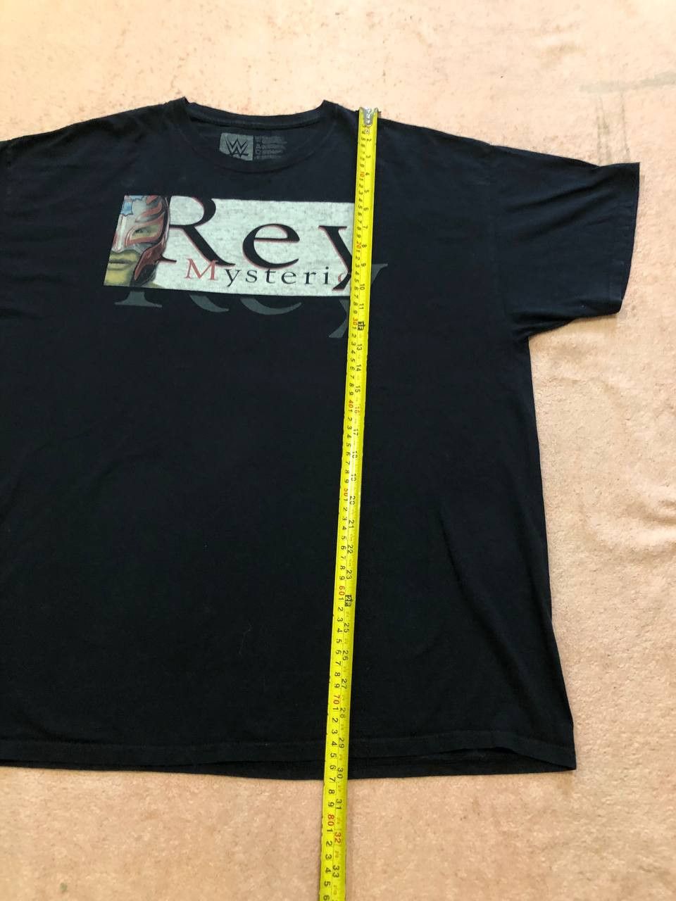 WWE Luxury black Vintage AUTHENTIC big print T-Shirt WWE Y2K Size US XXL / EU 58 / 5 - 8 Thumbnail