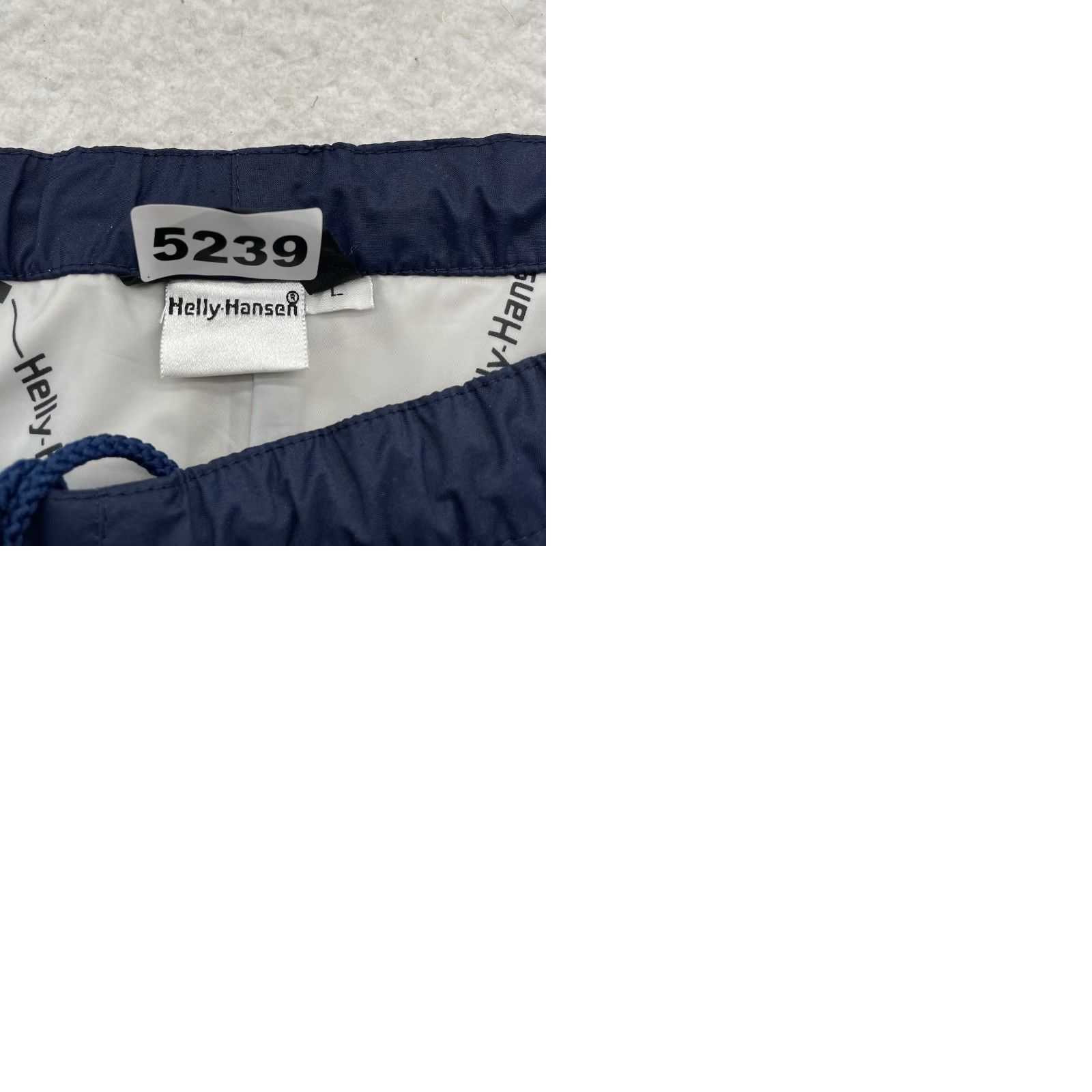 Helly Hansen VTG Helly Hansen Pants Mens Large Navy Blue Tech Waterproof Ankle Zip Weather Size US 33 - 9 Thumbnail