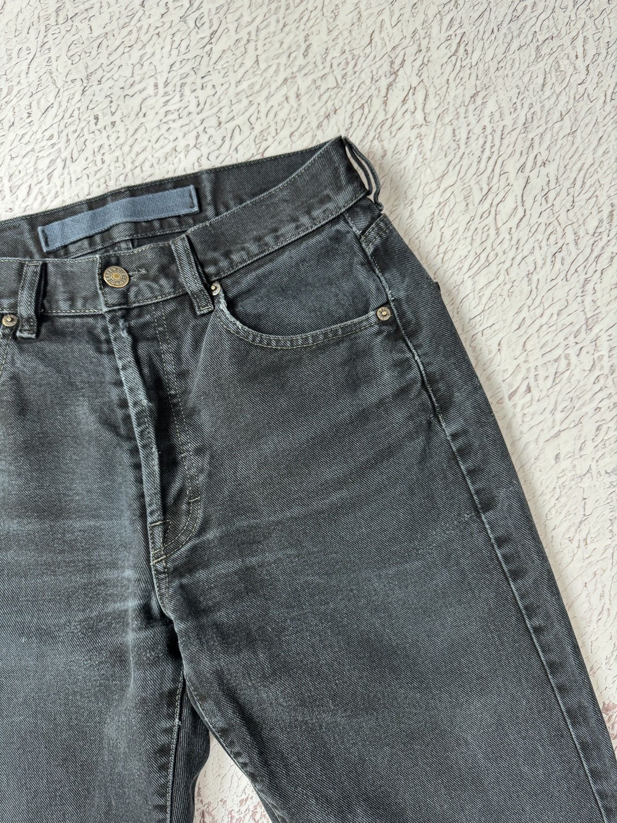Diesel Diesel vintage faded distressed black denim jeans Size US 30 / EU 46 - 8 Thumbnail