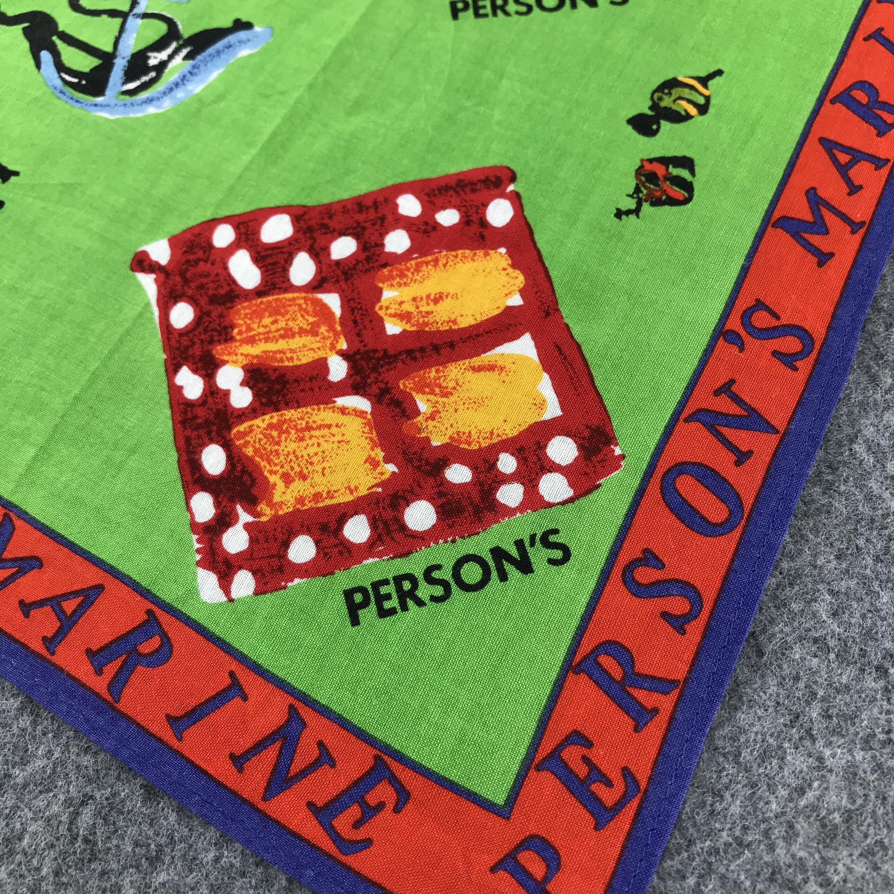 PERSON'S Person's Handkerchief Neckerchief Bandana H255 Size ONE SIZE - 4 Thumbnail