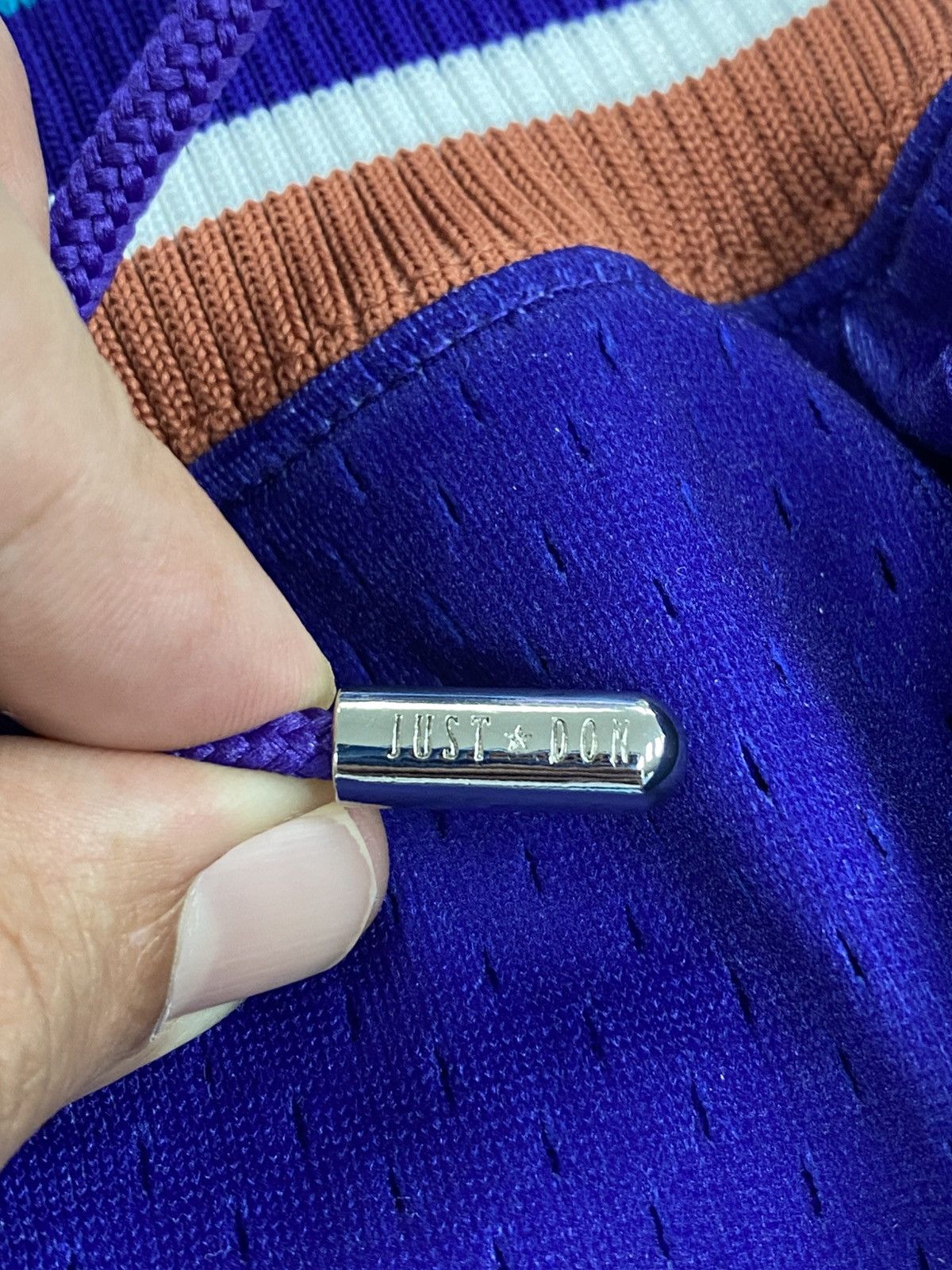 Just Don Just Don Utah jazz shorts purple road small authentic Size US 30 / EU 46 - 12 Thumbnail