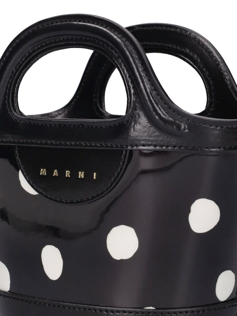Marni o1w1db10125 Size:OS/Micro Tropicalia Top Handle Bag in Black Size ONE SIZE - 4 Thumbnail