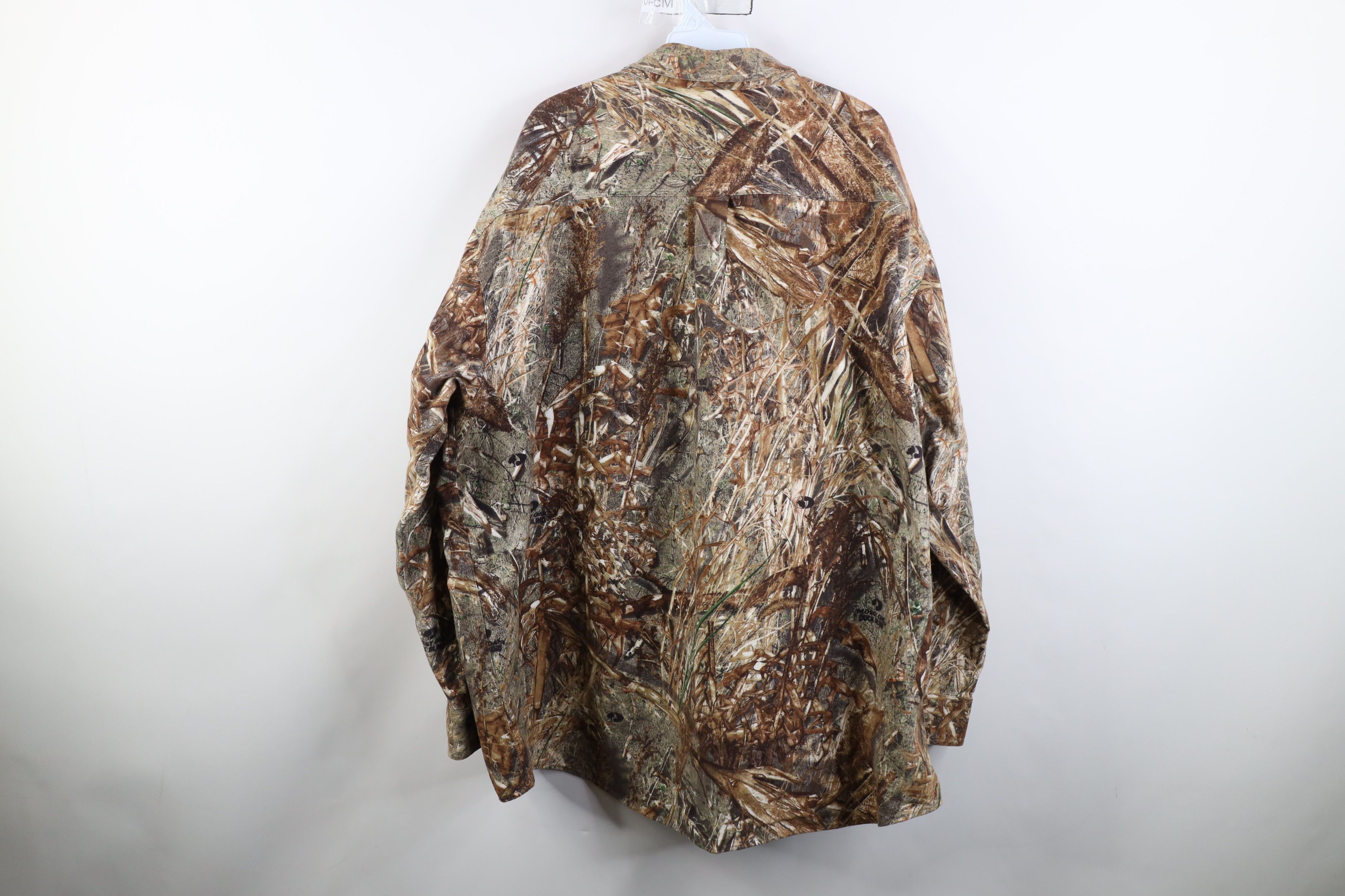 Mossy Oaks Vintage Mossy Oak Camouflage Cloth Collared Button Shirt Size US XXL / EU 58 / 5 - 13 Thumbnail
