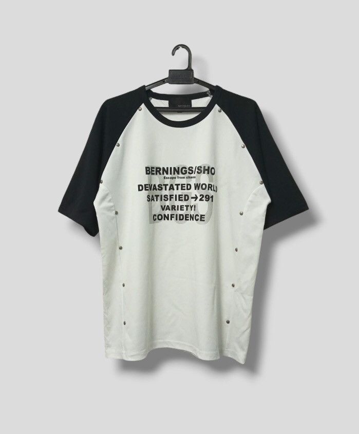 If Six Was Nine × Japanese Brand × Le Grande Bleu (L.G.B.) A06 Bernings Sho Punk Gothic Raglan T-Shirt Size US L / EU 52-54 / 3 - 1 Thumbnail