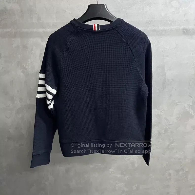 Thom Browne Thom Browne Round Neck Pullover Sweatshirt Size US L / EU 52-54 / 3 - 2 Thumbnail