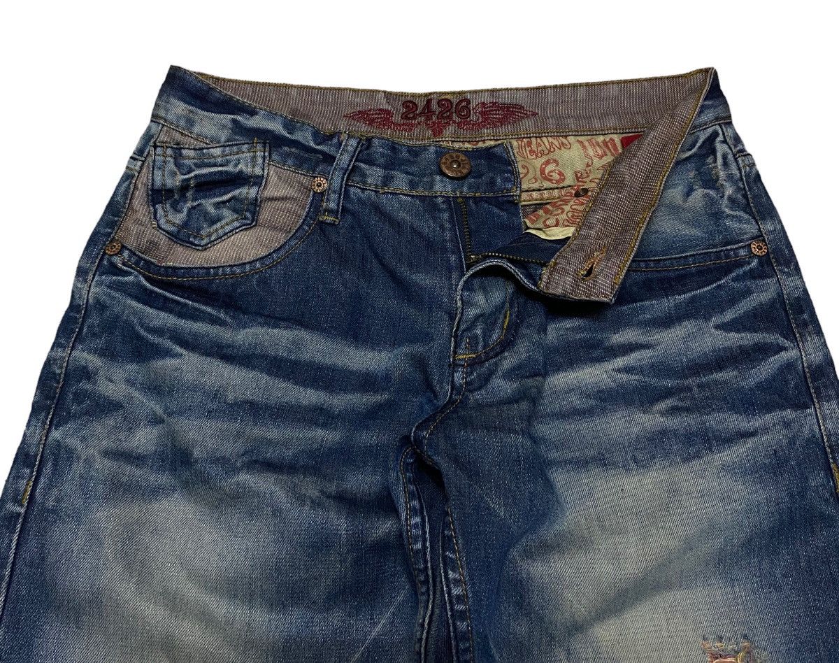 Japanese Brand × Vintage Rare Design Vintage Japanese Brand Jeans 2000s Size US 31 - 6 Thumbnail