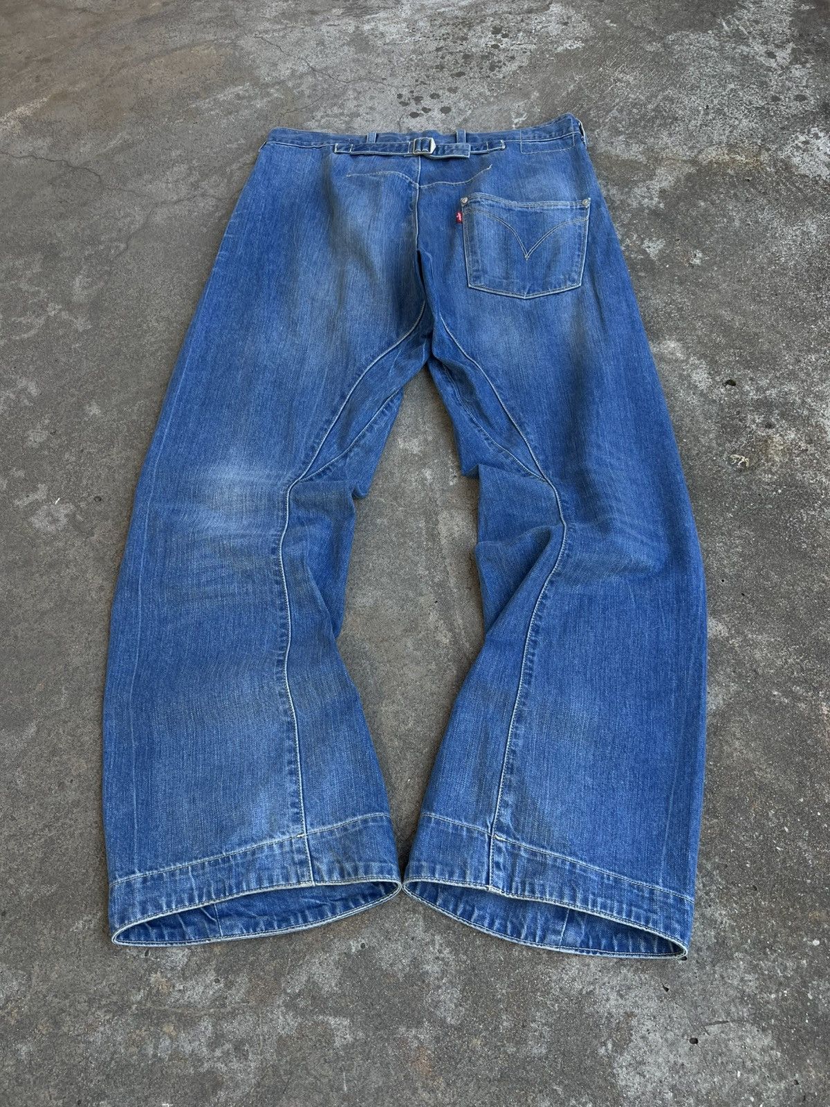 Levi's Levis Engineered back cinch Jeans Japanese If Six Was Nine | Grailed