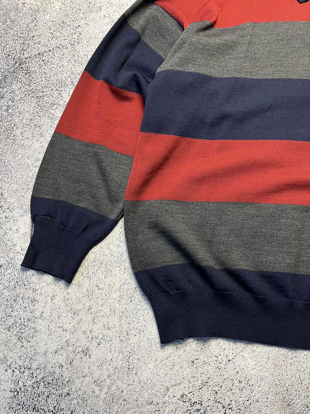 Lacoste Vintage Lacoste Polo Sweater Long sleeve Distressed Y2K Size US XL / EU 56 / 4 - 9 Thumbnail