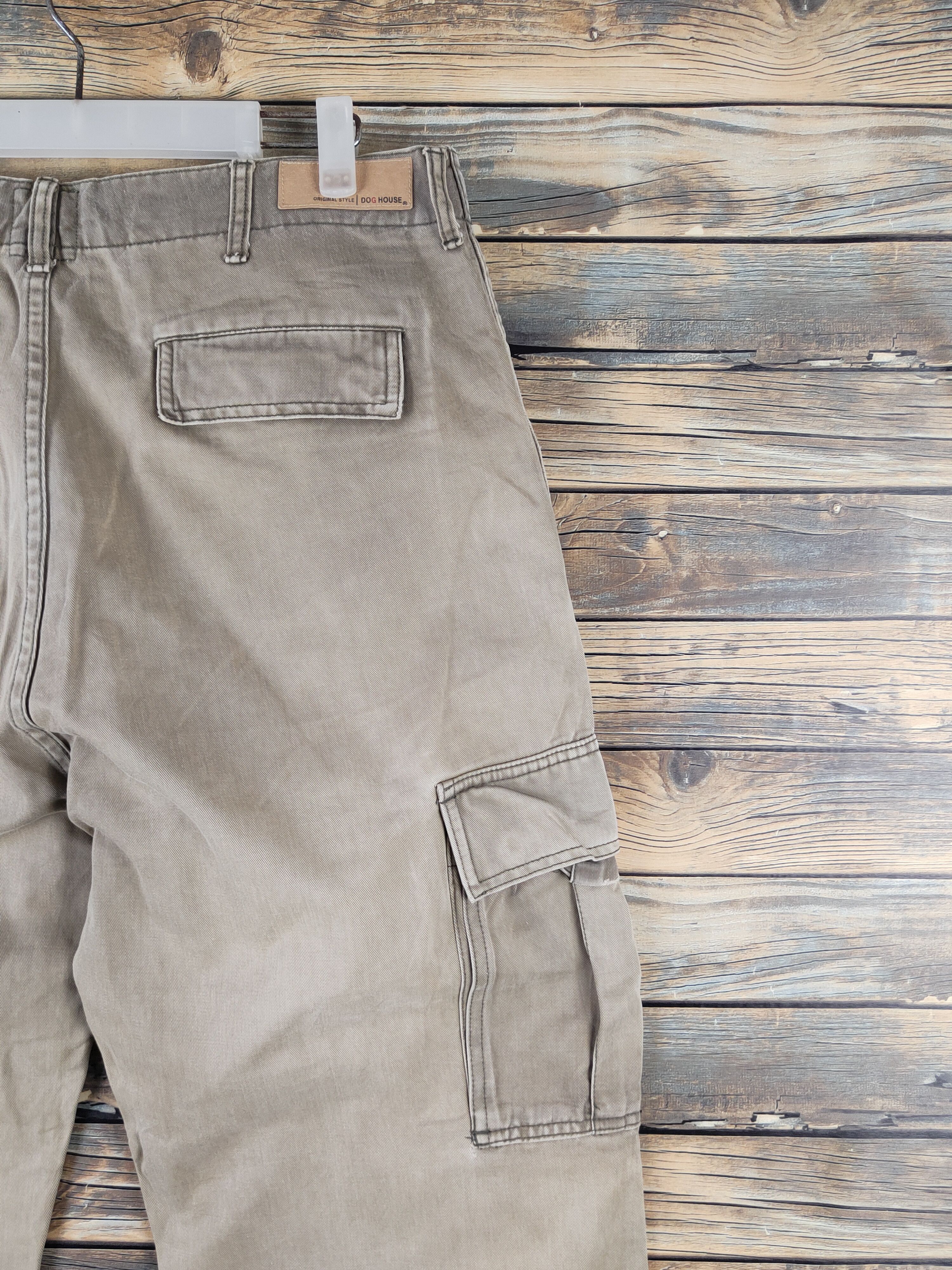 Japanese Brand DL Dog House Beige Multipocket Tactical Cargo Pants #1304 Size US 34 / EU 50 - 11 Thumbnail