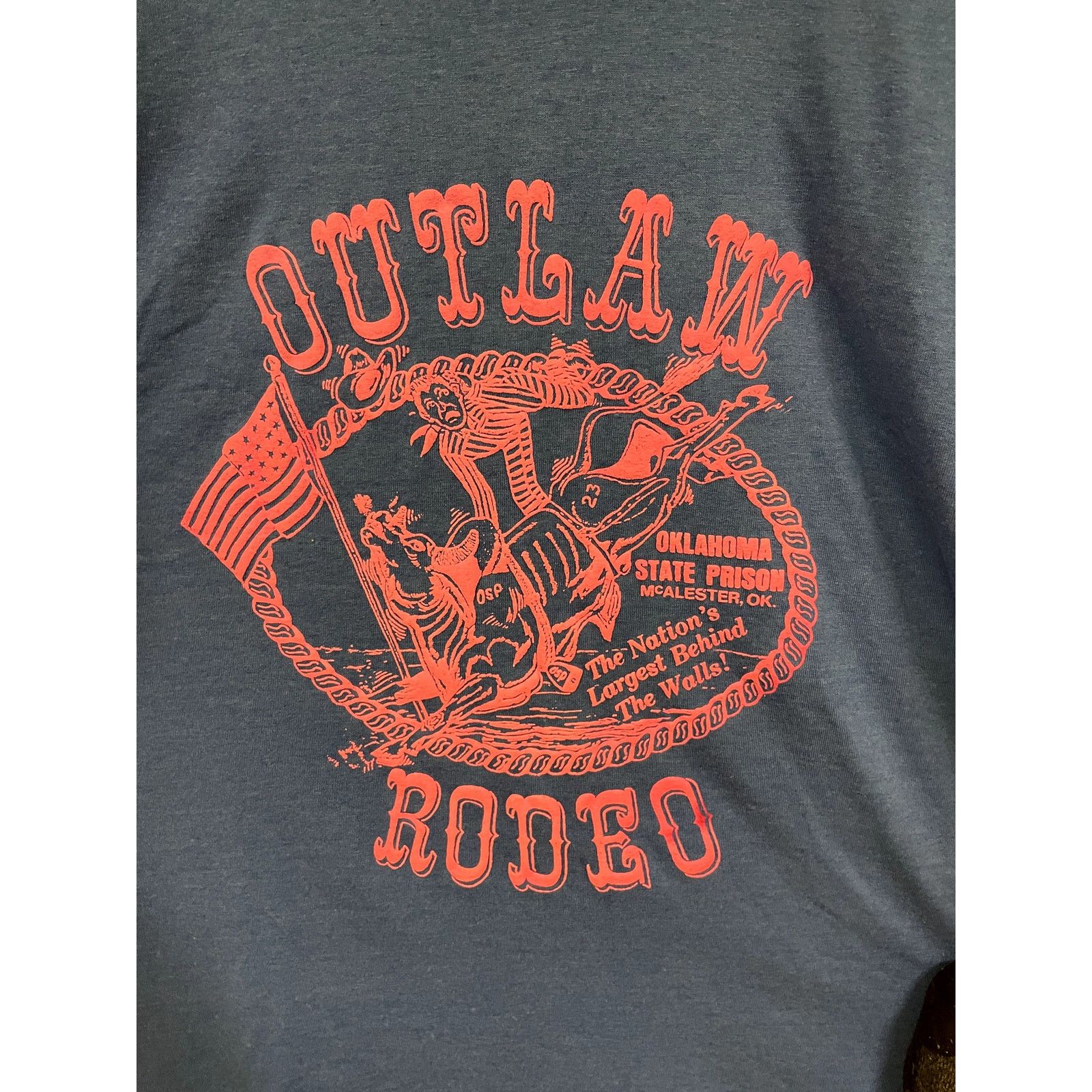 Vintage Vintage Outlaw Rodeo Tee Size US L / EU 52-54 / 3 - 2 Thumbnail