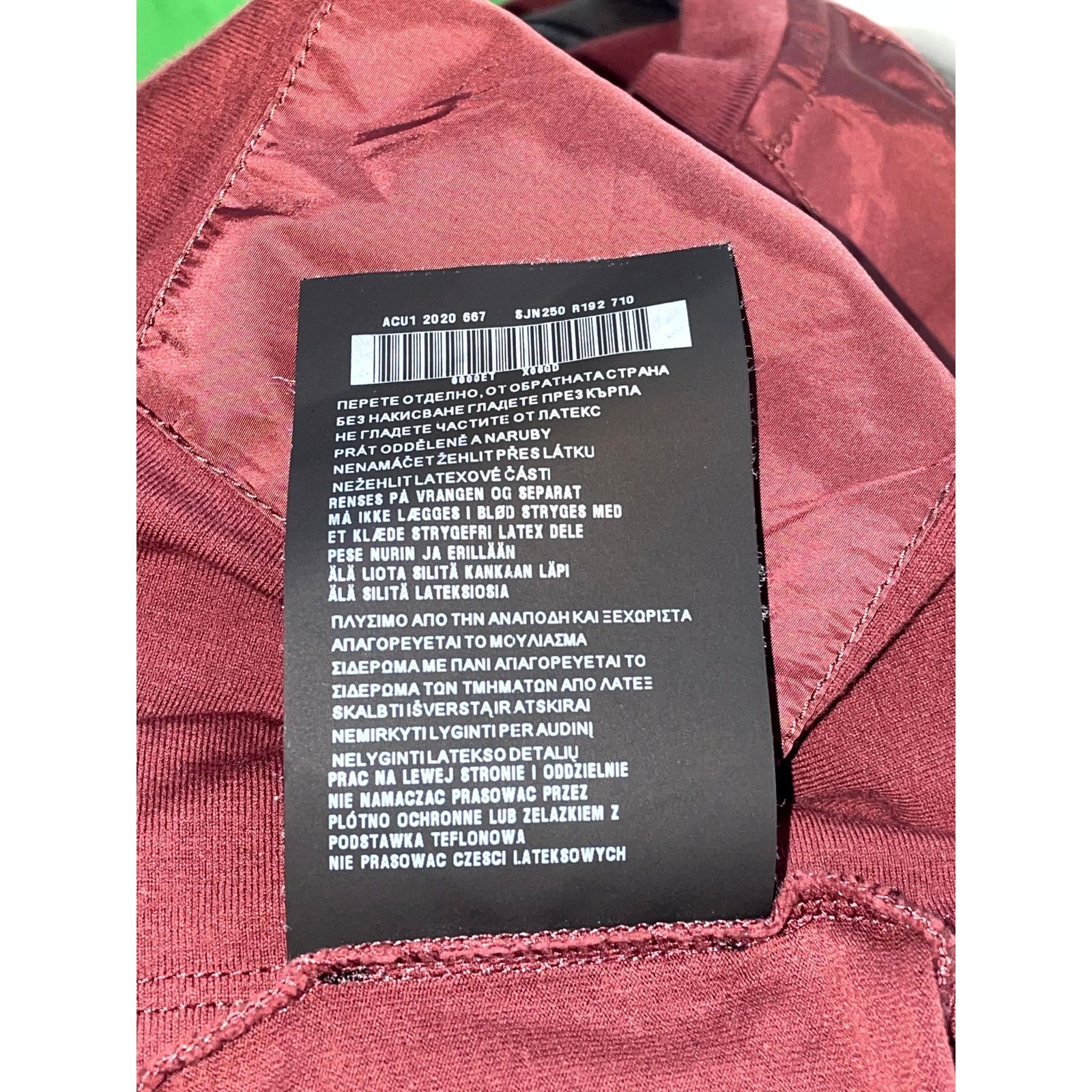 Prada Prada Logo Maroon Tee Size US S / EU 44-46 / 1 - 9 Thumbnail