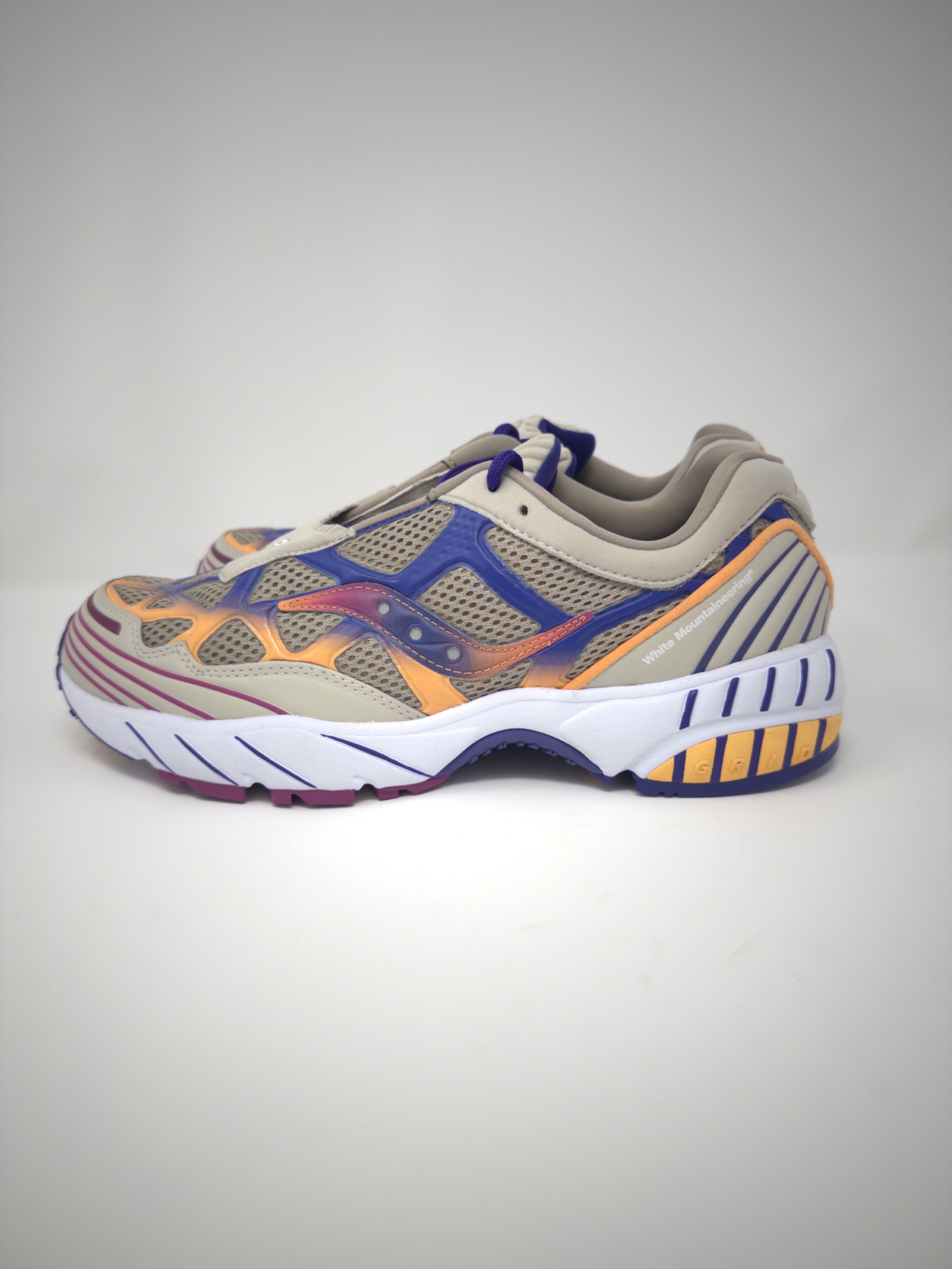 Saucony × White Mountaineering White Mountaineering x Saucony Grid Web Orange Purple Size US 9.5 / EU 42-43 - 4 Thumbnail
