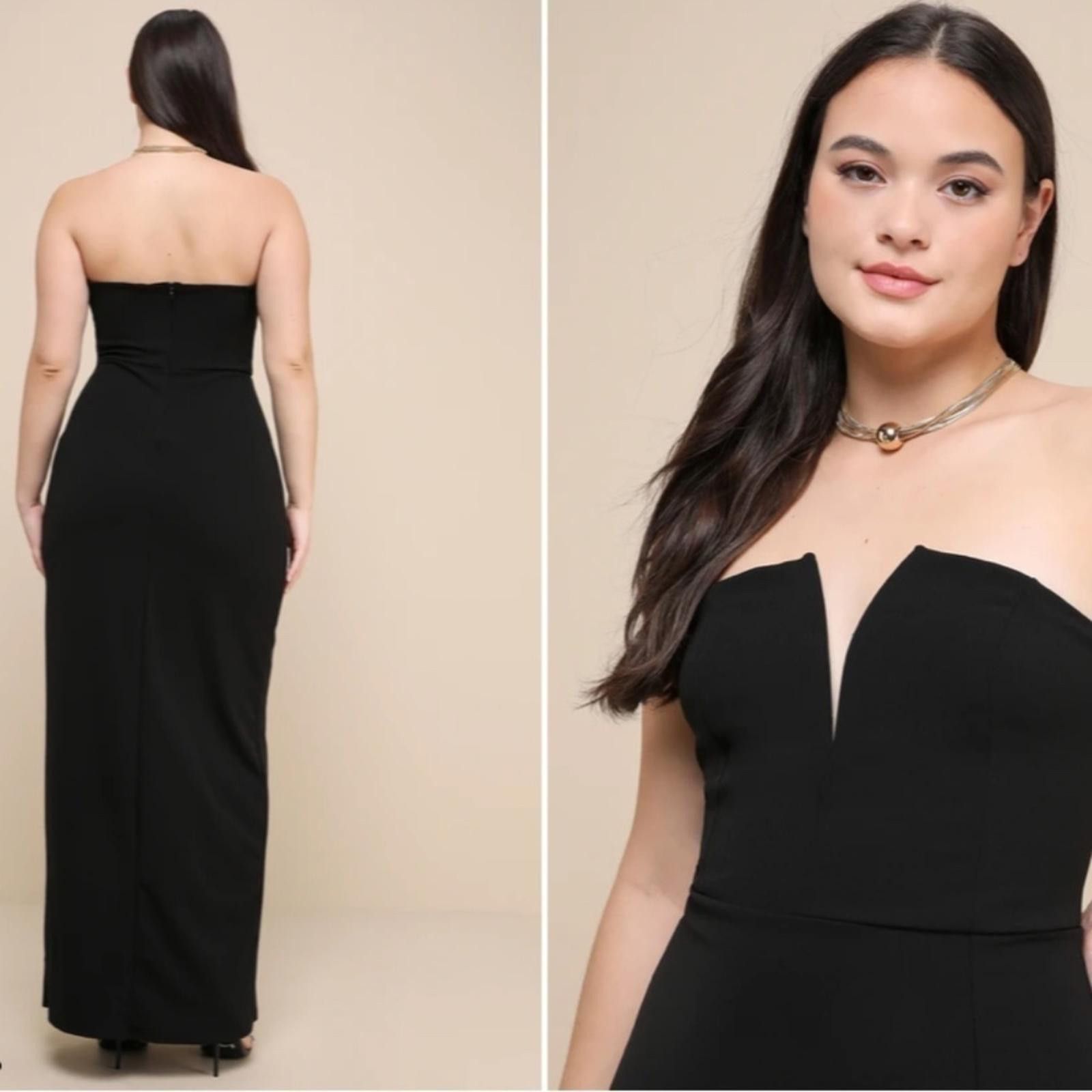 Lulus LULU's Elegant Bridal Wedding Chic Modern Sexy Mermaid Gown Size S / US 4 / IT 40 - 3 Thumbnail