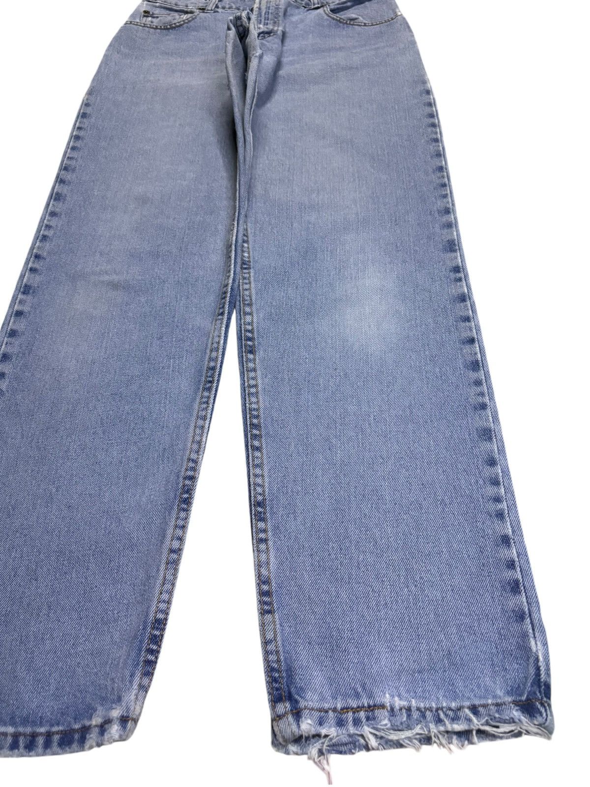 Levi's Vintage 90s Levis 550 Relaxed Fit Blue Wash Distressed Jeans Size US 30 / EU 46 - 7 Thumbnail