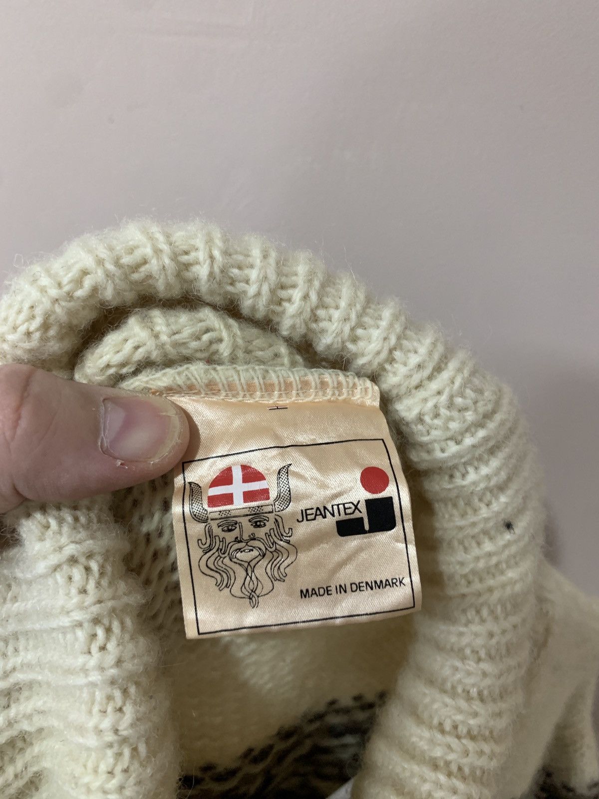 Vintage Jeantex Denmark Vintage Sweater Wool Retro Size XXL Size US XXL / EU 58 / 5 - 8 Thumbnail