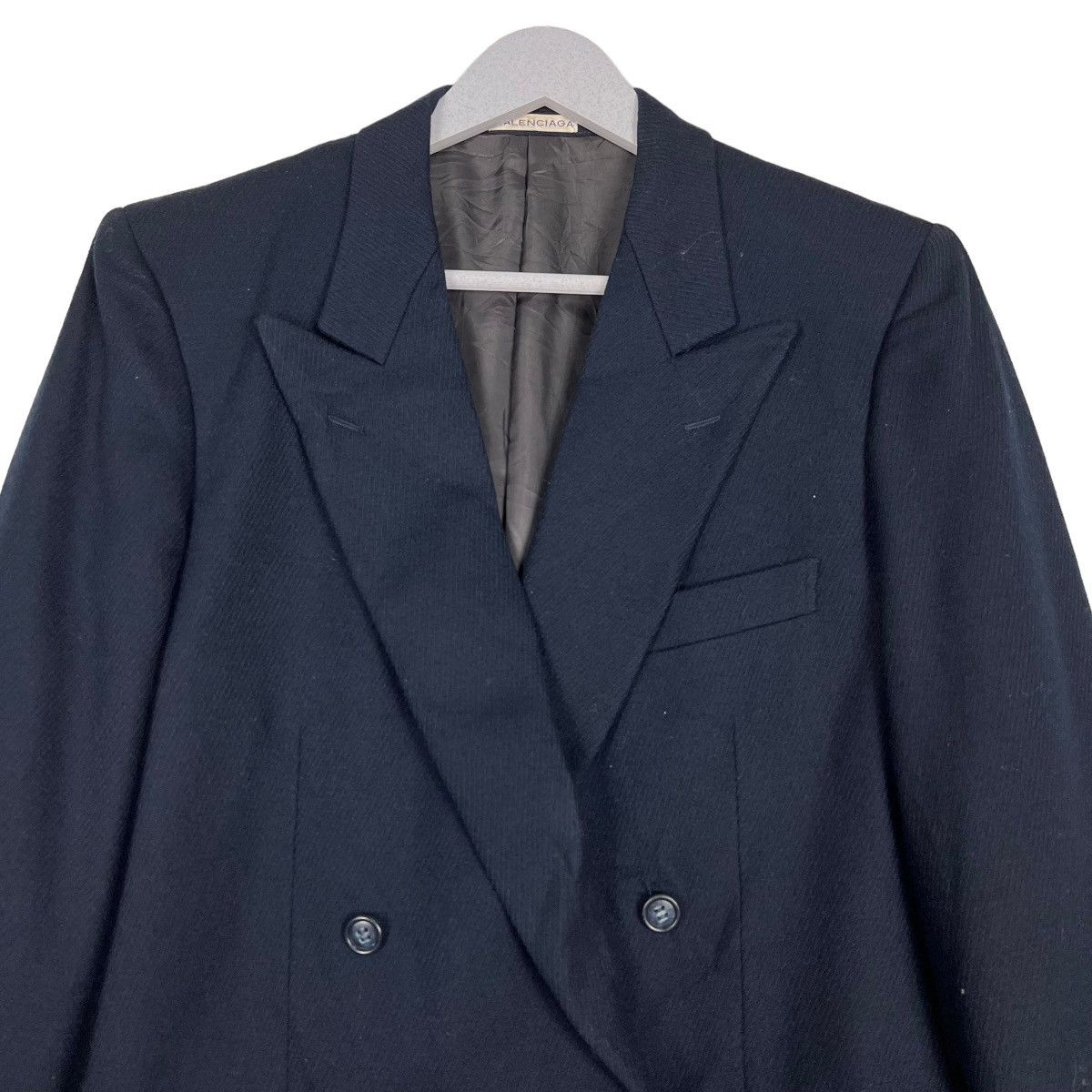 Balenciaga 🔥 BALENCIAGA PARIS DOUBLE BREAST BLAZER JACKET Size US M / EU 48-50 / 2 - 2 Thumbnail
