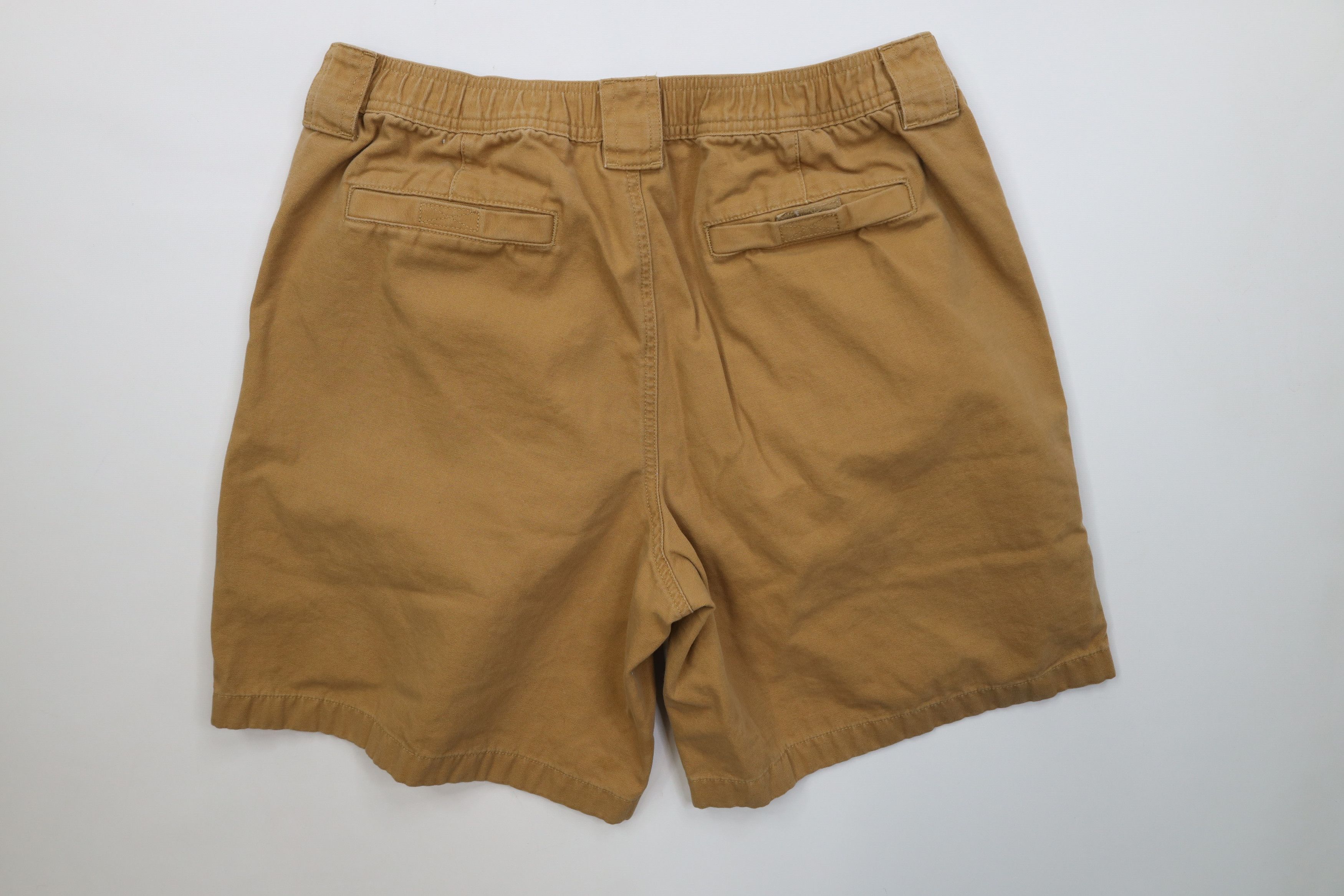 L.L. Bean Vintage LL Bean Above Knee Cargo Trekking Shorts Duck Brown Size US 36 / EU 52 - 7 Thumbnail