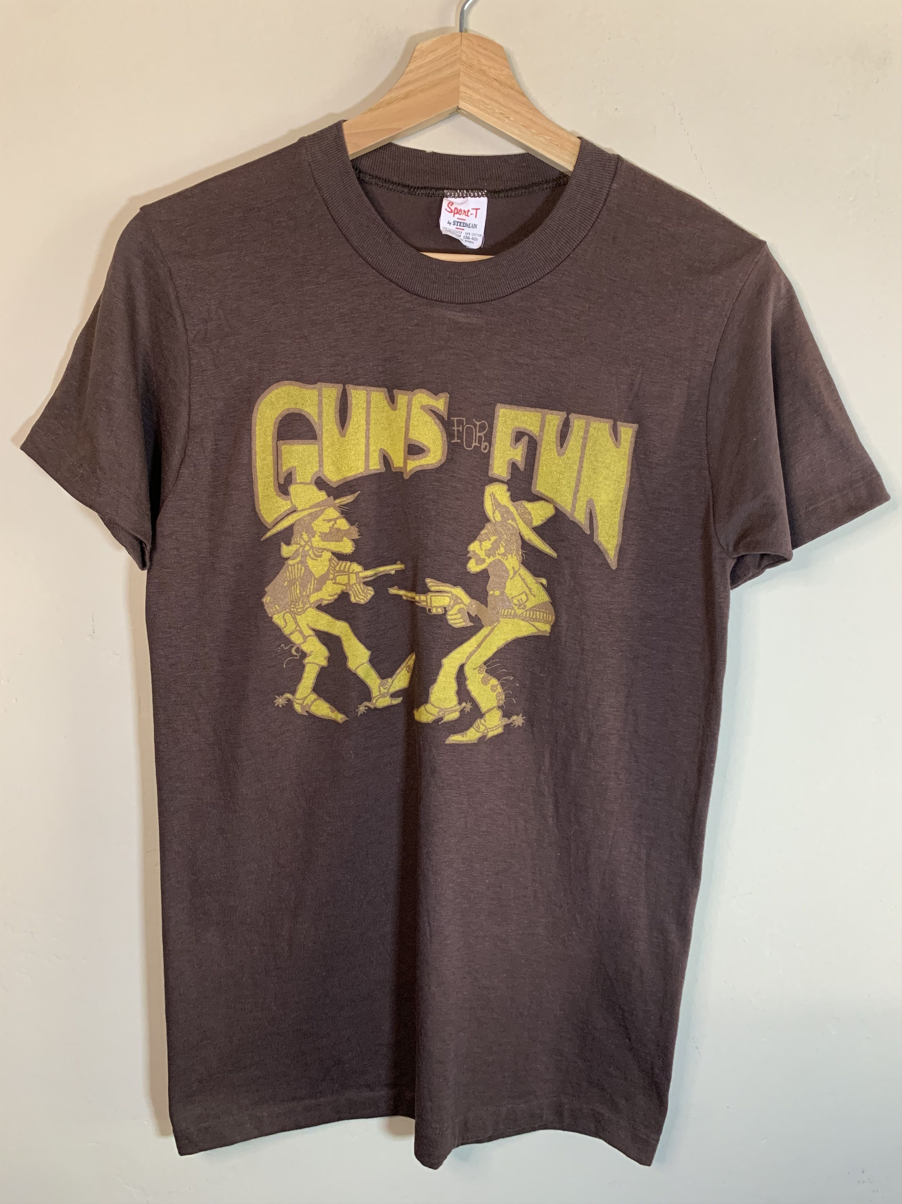 RARE Vintage 60’s Guns For Fun Firearm Single Stitch T-Shirt