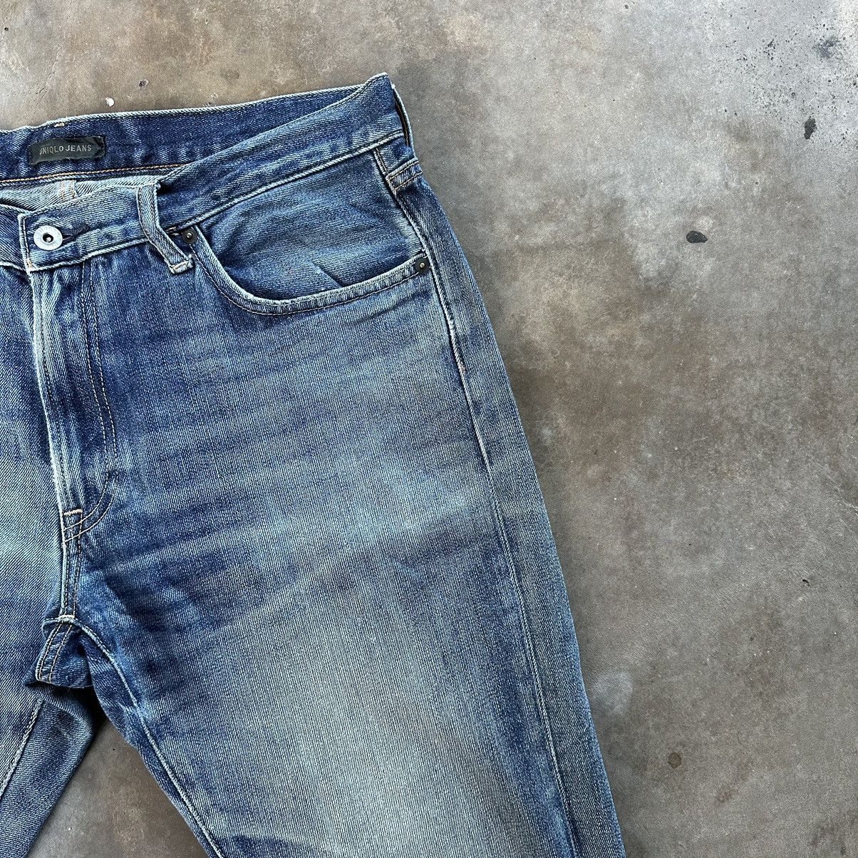 Japanese Brand Vintage Japanese Faded Denim Jean Pant W36 🔥 Size US 36 / EU 52 - 5 Thumbnail