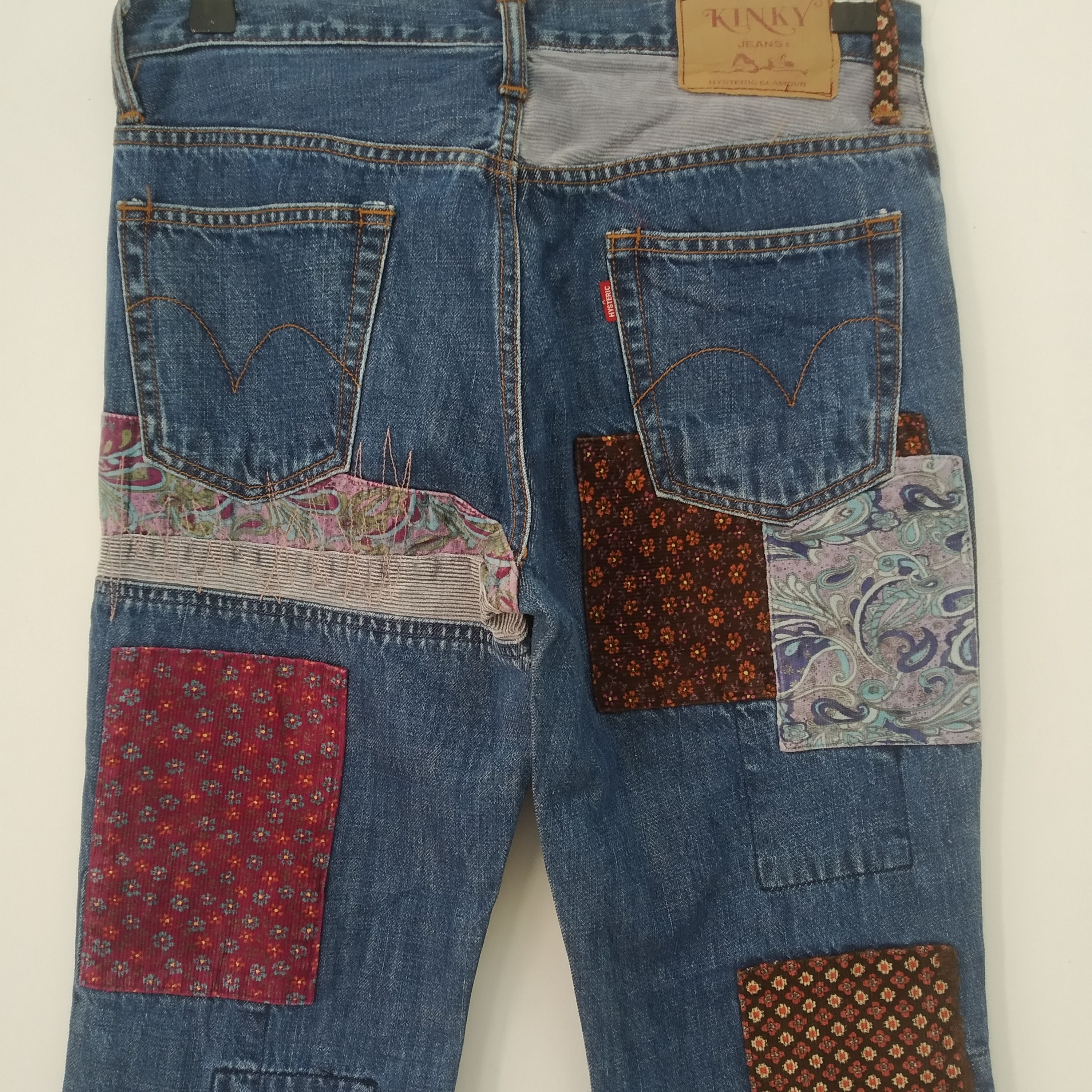 Hysteric Glamour Vintage Hysteric Glamour Japan Patchwork Inspired Kapital Size US 31 - 9 Thumbnail