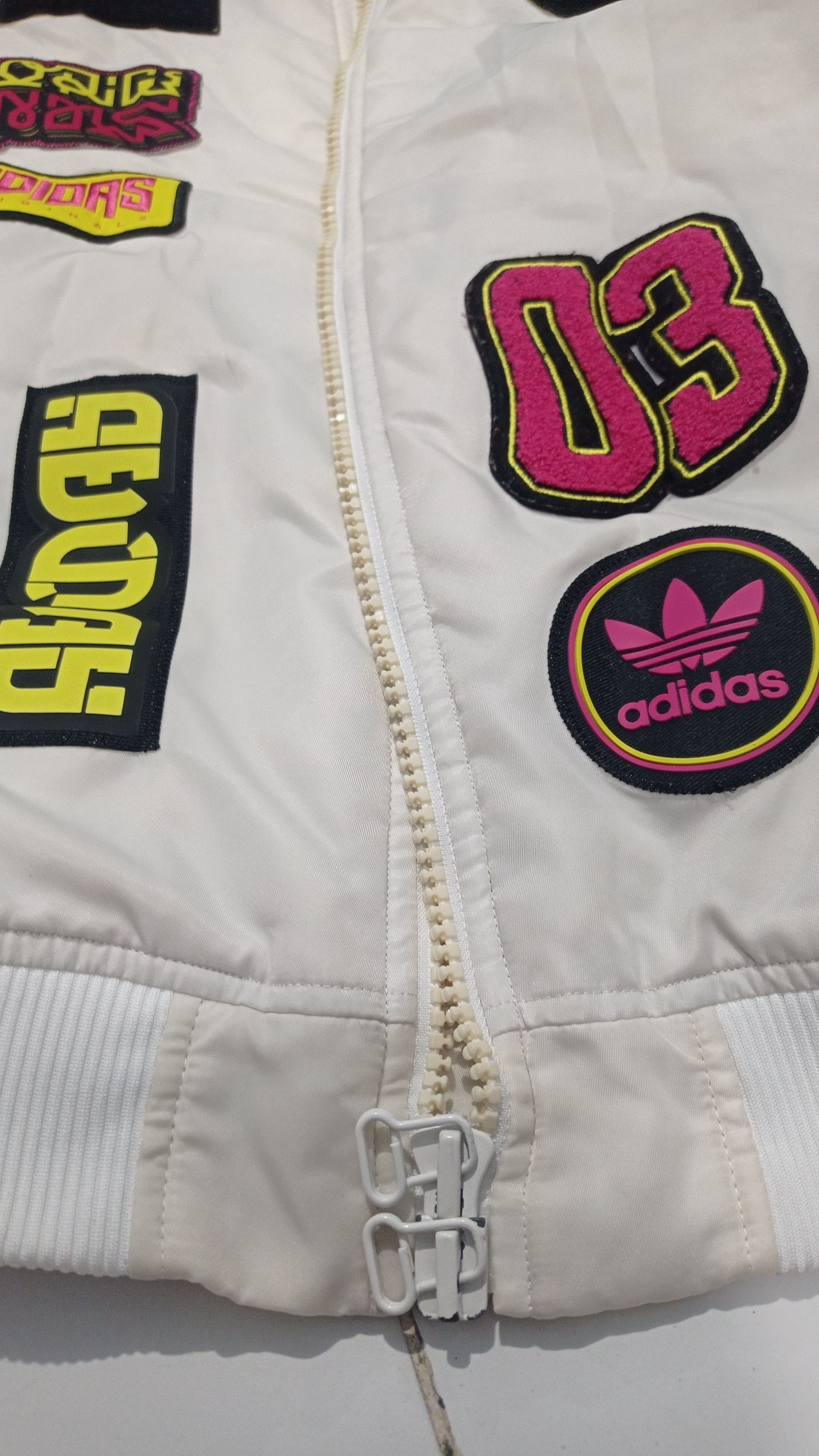Adidas Bomber jacket adidas all logo Size US XL / EU 56 / 4 - 8 Thumbnail