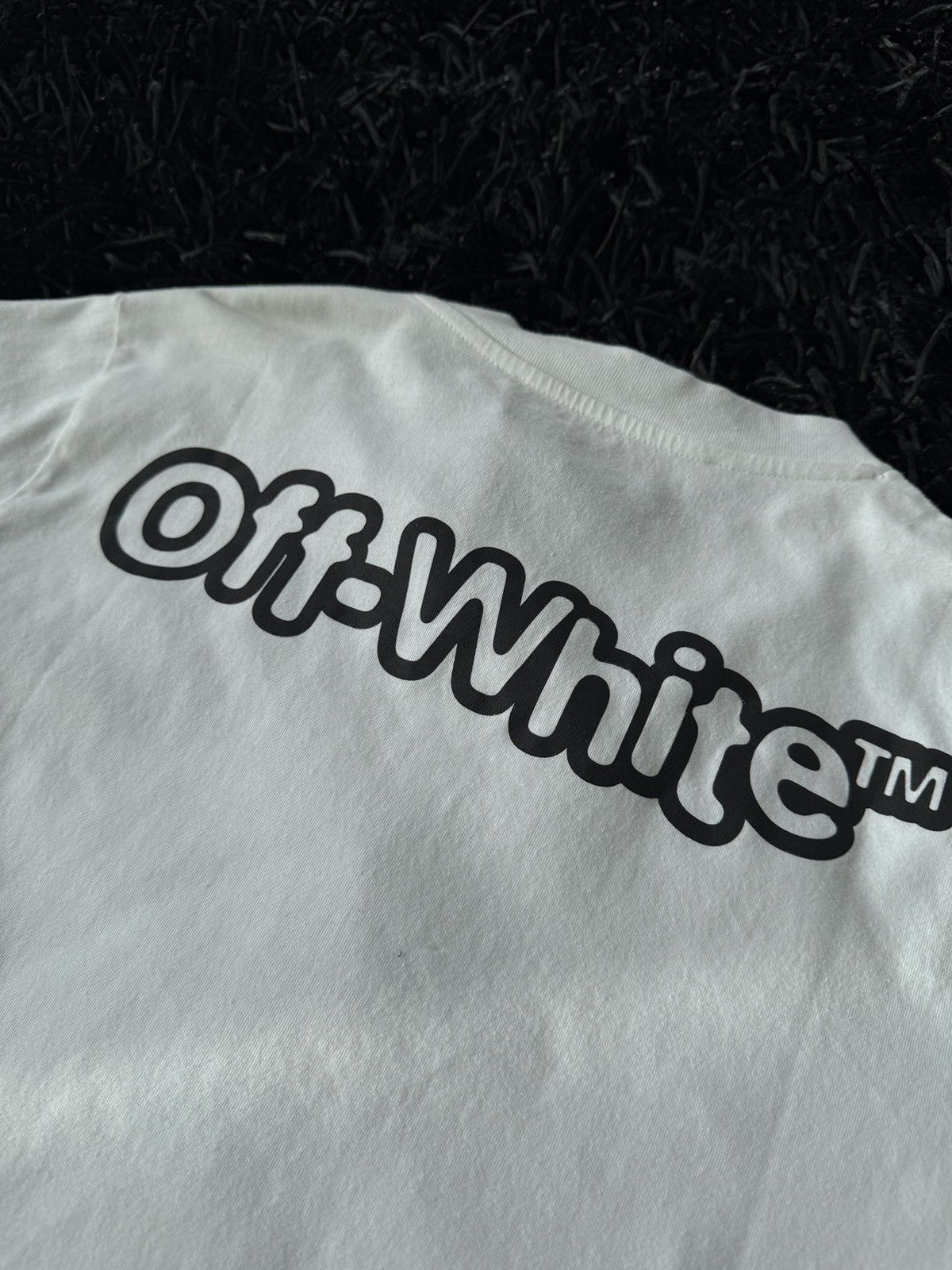 Off-White Off-White Logo T-Shirt Size US S / EU 44-46 / 1 - 2 Thumbnail
