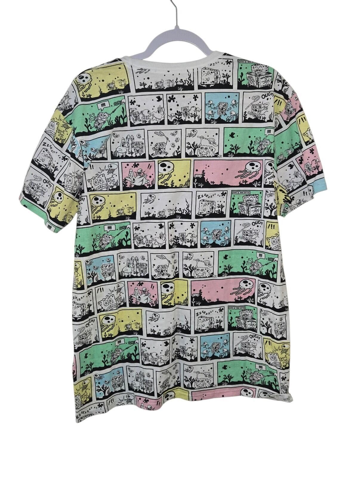 Nickelodeon Nickelodeon SpongeBob SquarePants Comic Print T Shirt Large Size US L / EU 52-54 / 3 - 2 Thumbnail