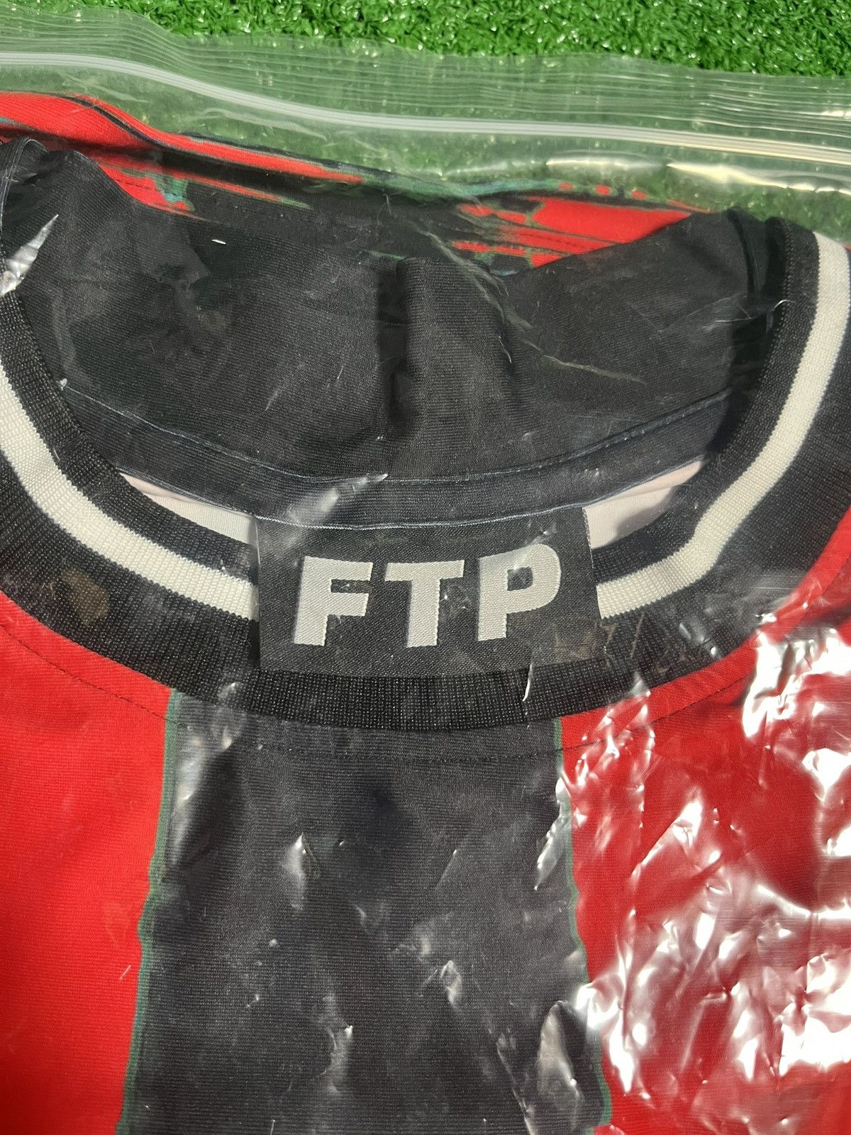Fuck The Population BLURRED VISION SOCCER JERSEY Size US XXL / EU 58 / 5 - 6 Thumbnail
