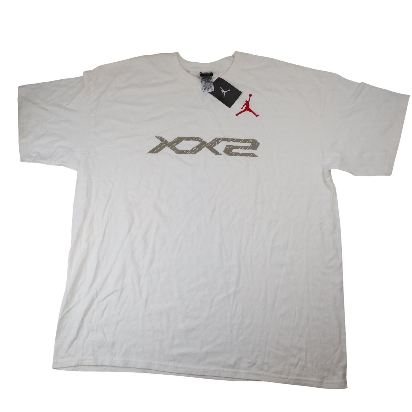 Jordan Brand × Vintage Vintage NWT Y2k Nike Air Jordan XX2 Graphic T Shirt Size US XXL / EU 58 / 5 - 1 Thumbnail