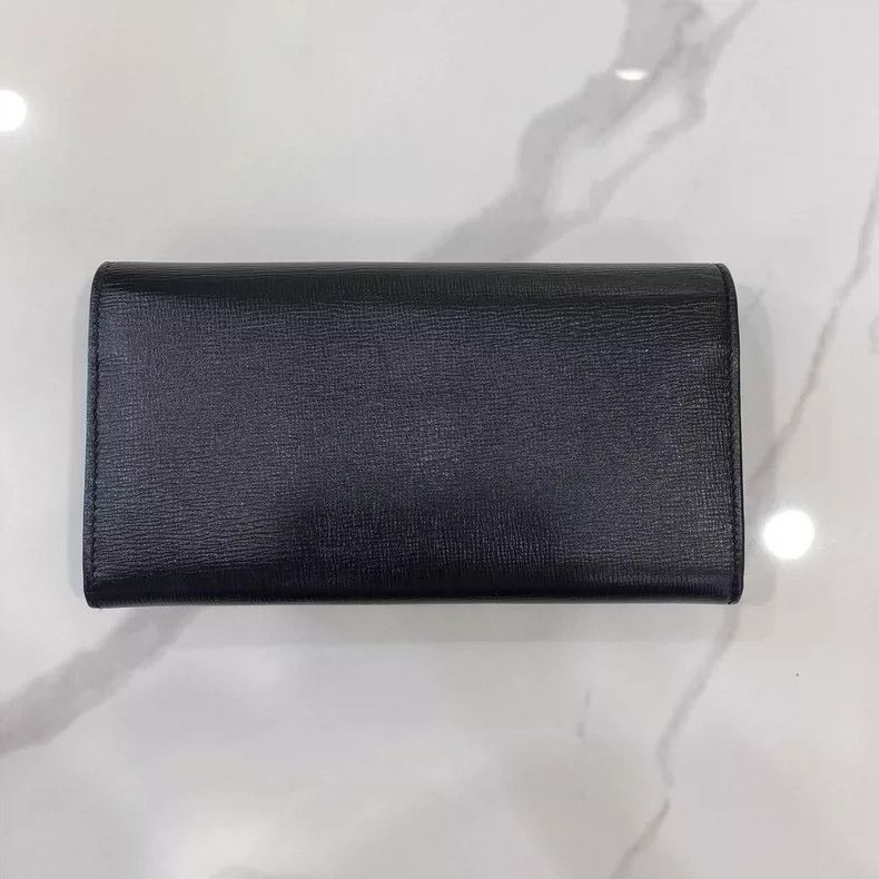 Gucci Gucci Wallet with Gold Logo-2506 Size ONE SIZE - 2 Thumbnail