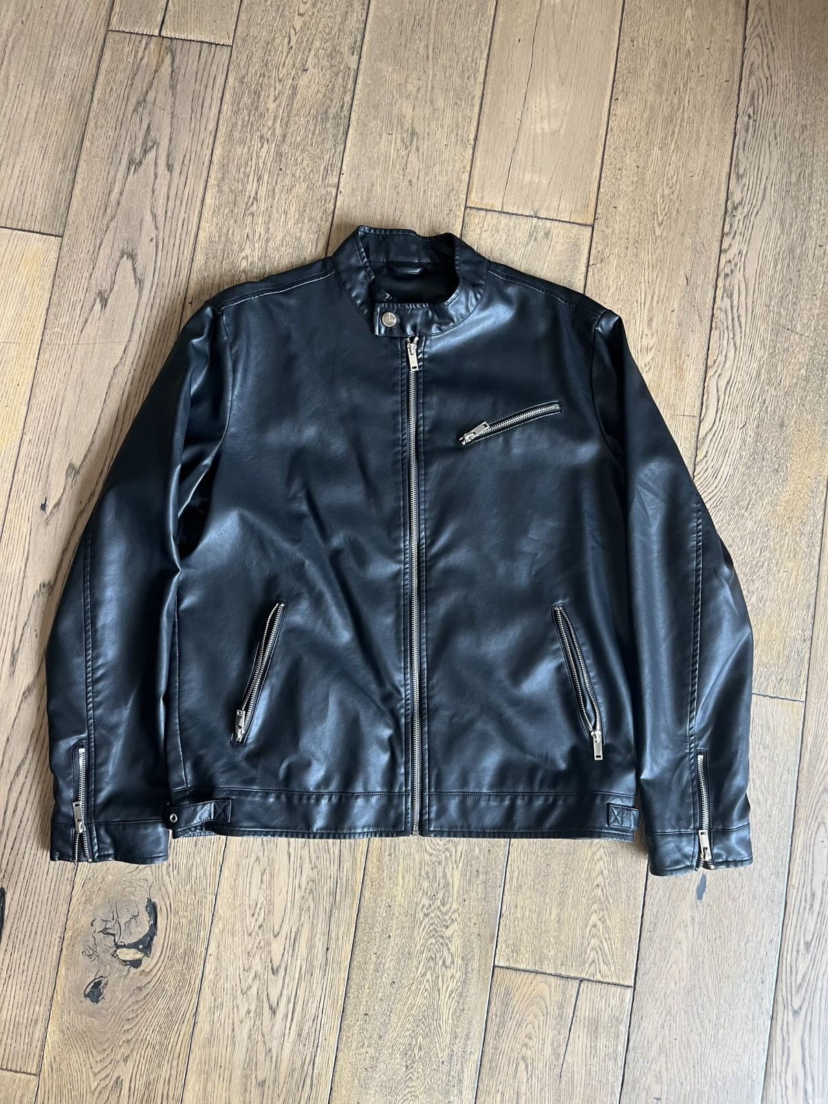 Designer × Japanese Brand Opium Bat Bone Embroidered Leather Jacket Size US L / EU 52-54 / 3 - 2 Thumbnail