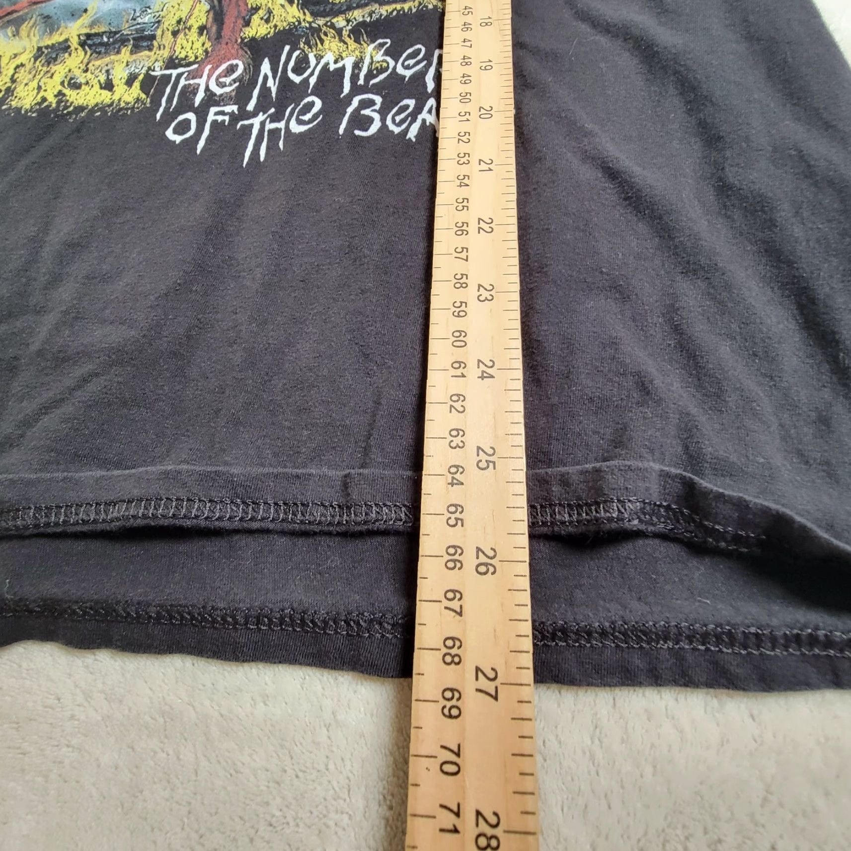 Vintage VINTAGE Iron Maiden t shirt 2010 Size US L / EU 52-54 / 3 - 5 Thumbnail