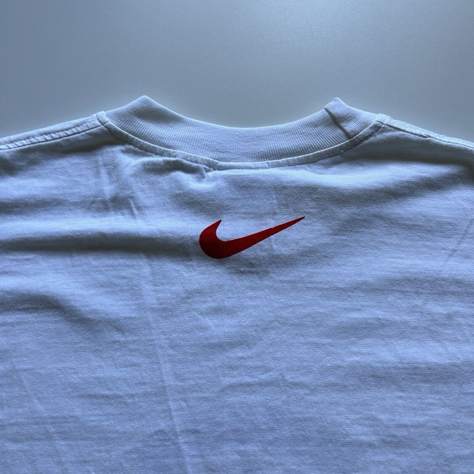 Nike × Vintage Vintage 90s Nike Indonesia International Premier Cup T Shirt Size US M / EU 48-50 / 2 - 5 Thumbnail