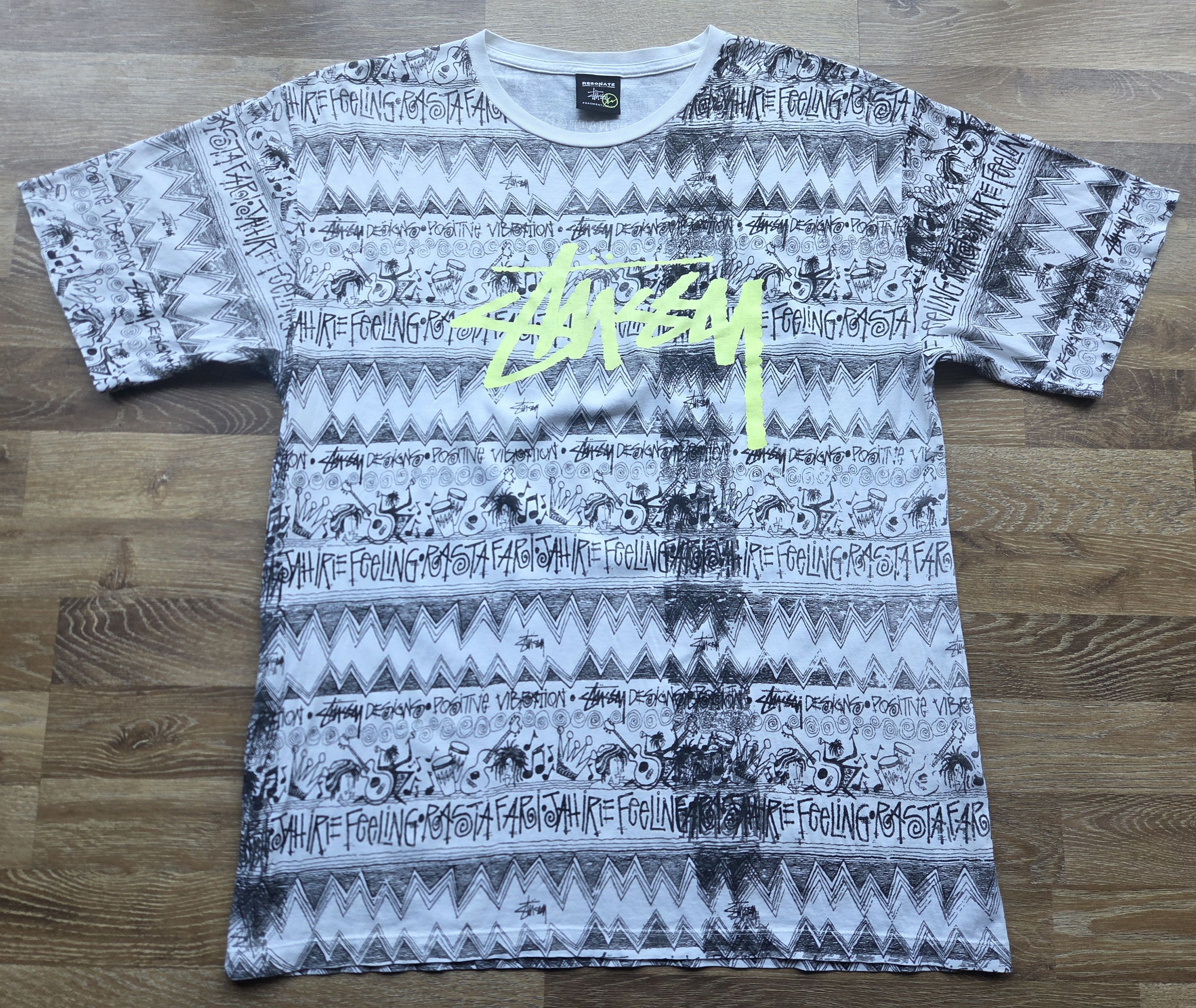 Stussy Vintage OG Stussy Resonate Goodenough Fragment Tomtom Shirt Size US L / EU 52-54 / 3 - 1 Thumbnail