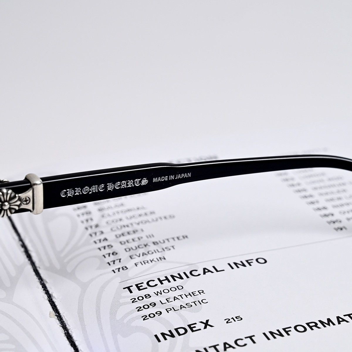 Chrome Hearts CHROME HEARTS COX UCKER GLASSES Size ONE SIZE - 4 Thumbnail