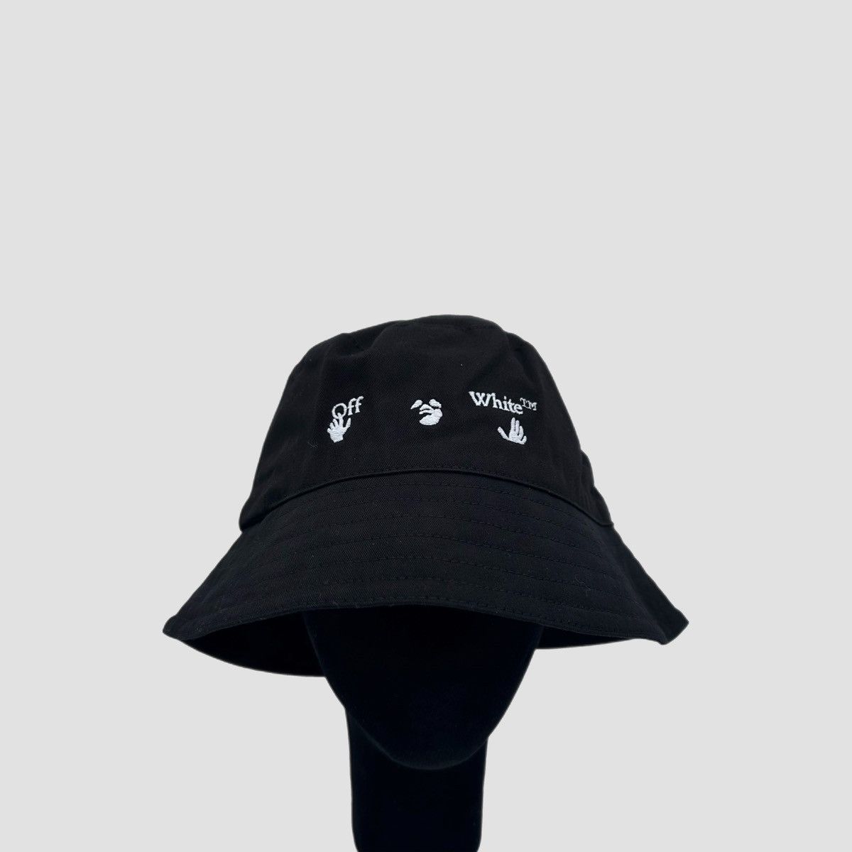 Off-White Off-White Logo Bucket Hat Size ONE SIZE - 12 Thumbnail