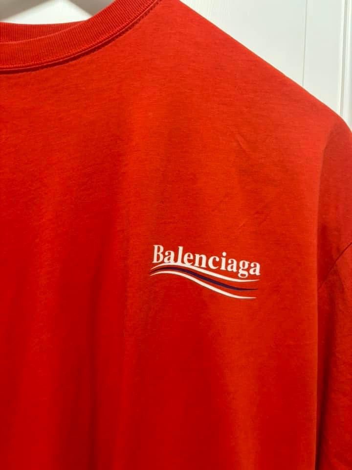 Balenciaga Logo tee Size US M / EU 48-50 / 2 - 2 Thumbnail