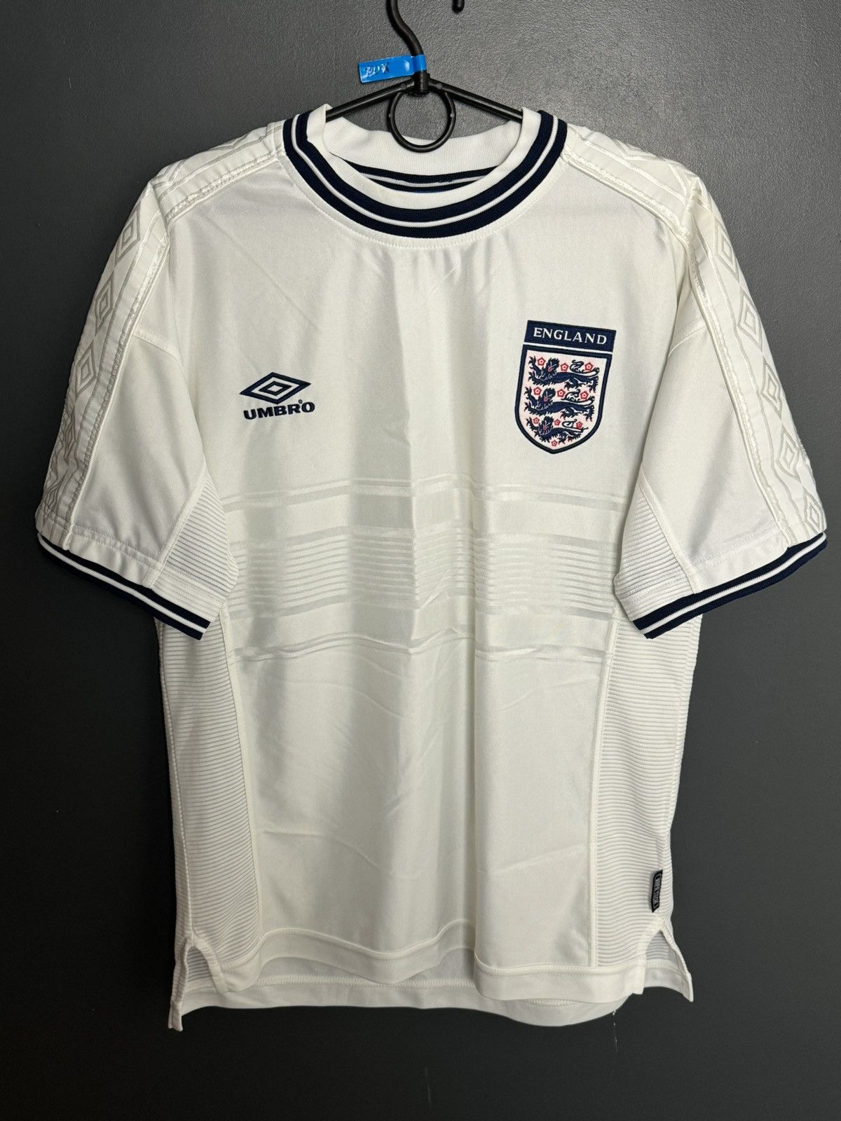 Umbro England National Team 99/01 Home Football Jersey T-Shirt Size US M / EU 48-50 / 2 - 1 Thumbnail