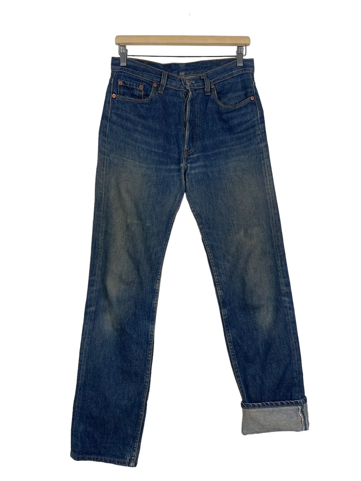 Levi's Vintage Levis Button Fly Distressed Jean Size US 30 / EU 46 - 7 Thumbnail
