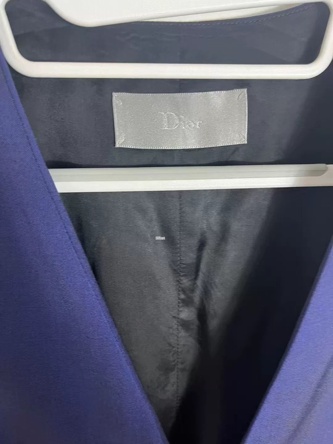 Dior Dior Navy Wool Suit Vest Size US M / EU 48-50 / 2 - 3 Thumbnail