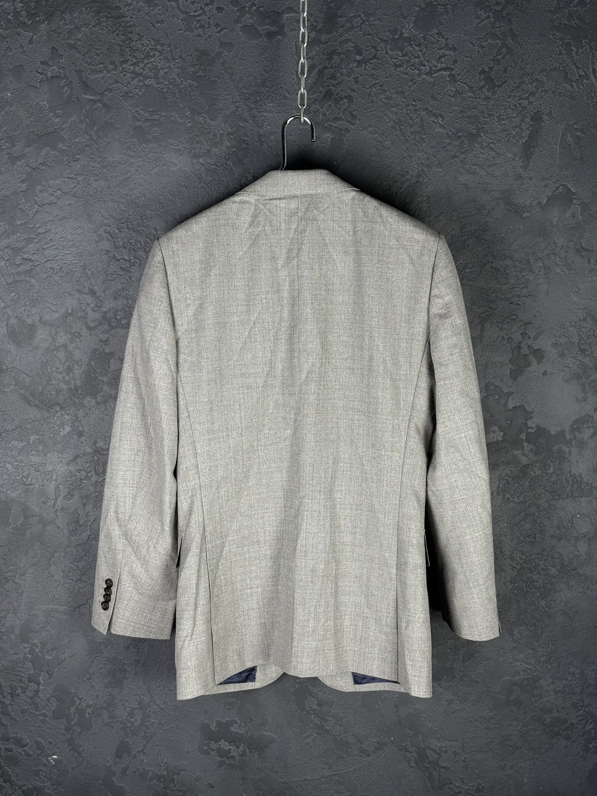 Suitsupply SUITSUPPLY Lazio Single Breasted FL Pure Wool Men’s Blazer Size 46R - 6 Thumbnail