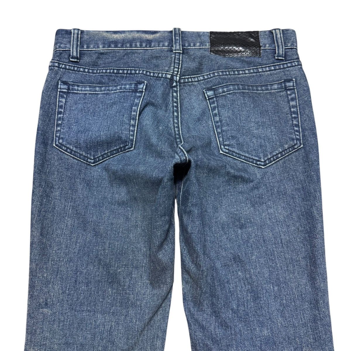 5351 POUR LES HOMMES 5351 Pour Les Hommes Denim Flare Jeans Hedi Slimane Size US 32 / EU 48 - 10 Thumbnail