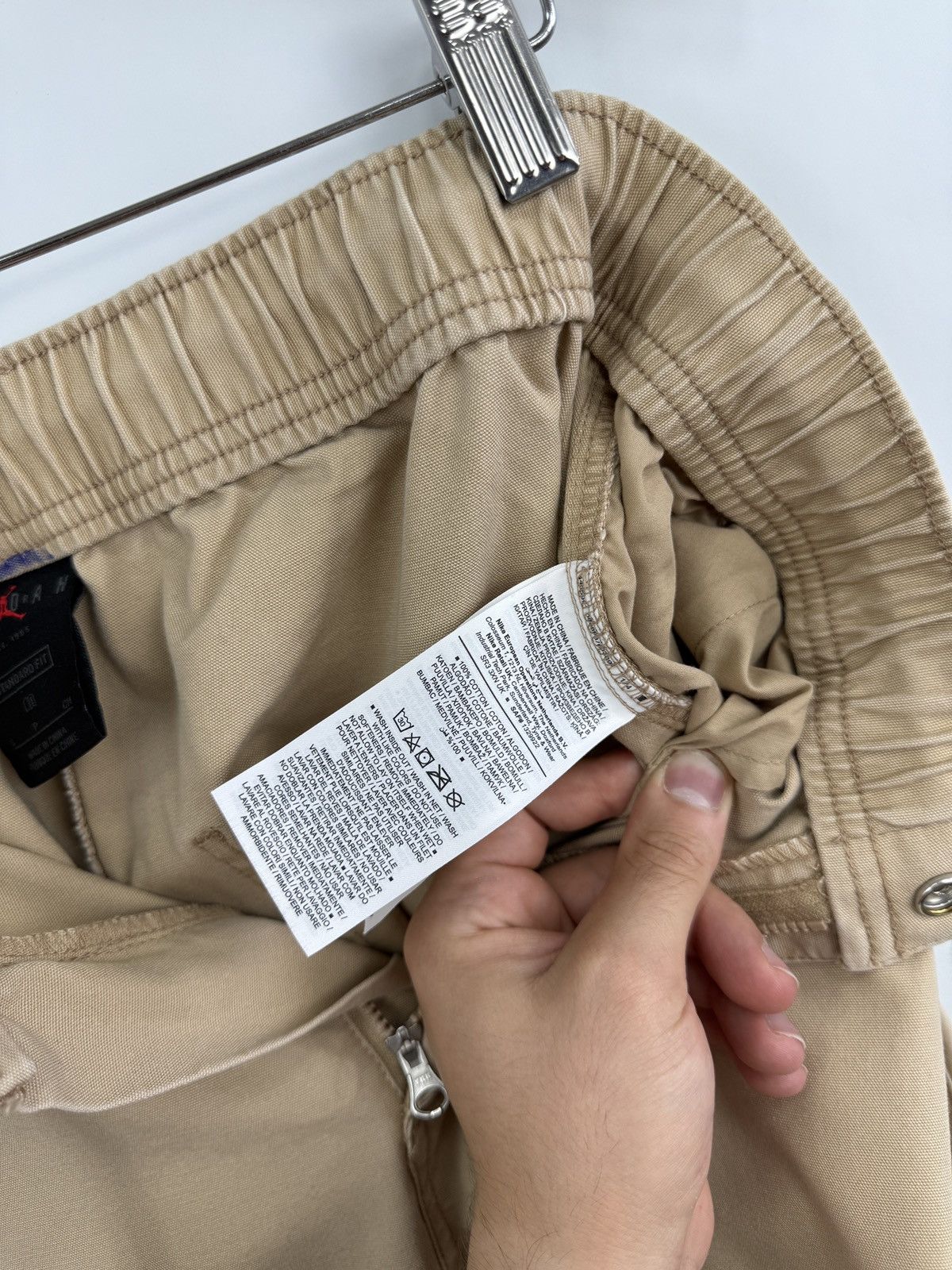 Jordan Brand × Travis Scott 🇺🇸 Y2K Jordan Cactus Jack Cargo Pants Rare Retro Hype Size US 32 / EU 48 - 9 Thumbnail