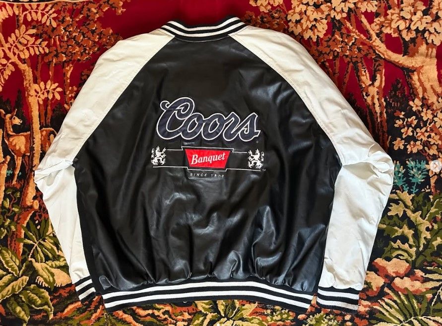 Vintage Coors Banquet Varsity Jacket Size US L / EU 52-54 / 3 - 4 Thumbnail