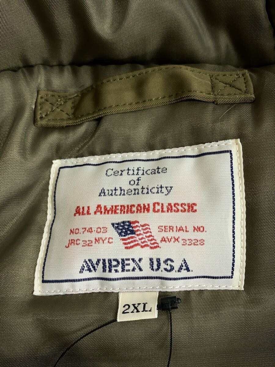Avirex Avirex Polyester Flight Jacket Khaki Size US XXL / EU 58 / 5 - 3 Thumbnail